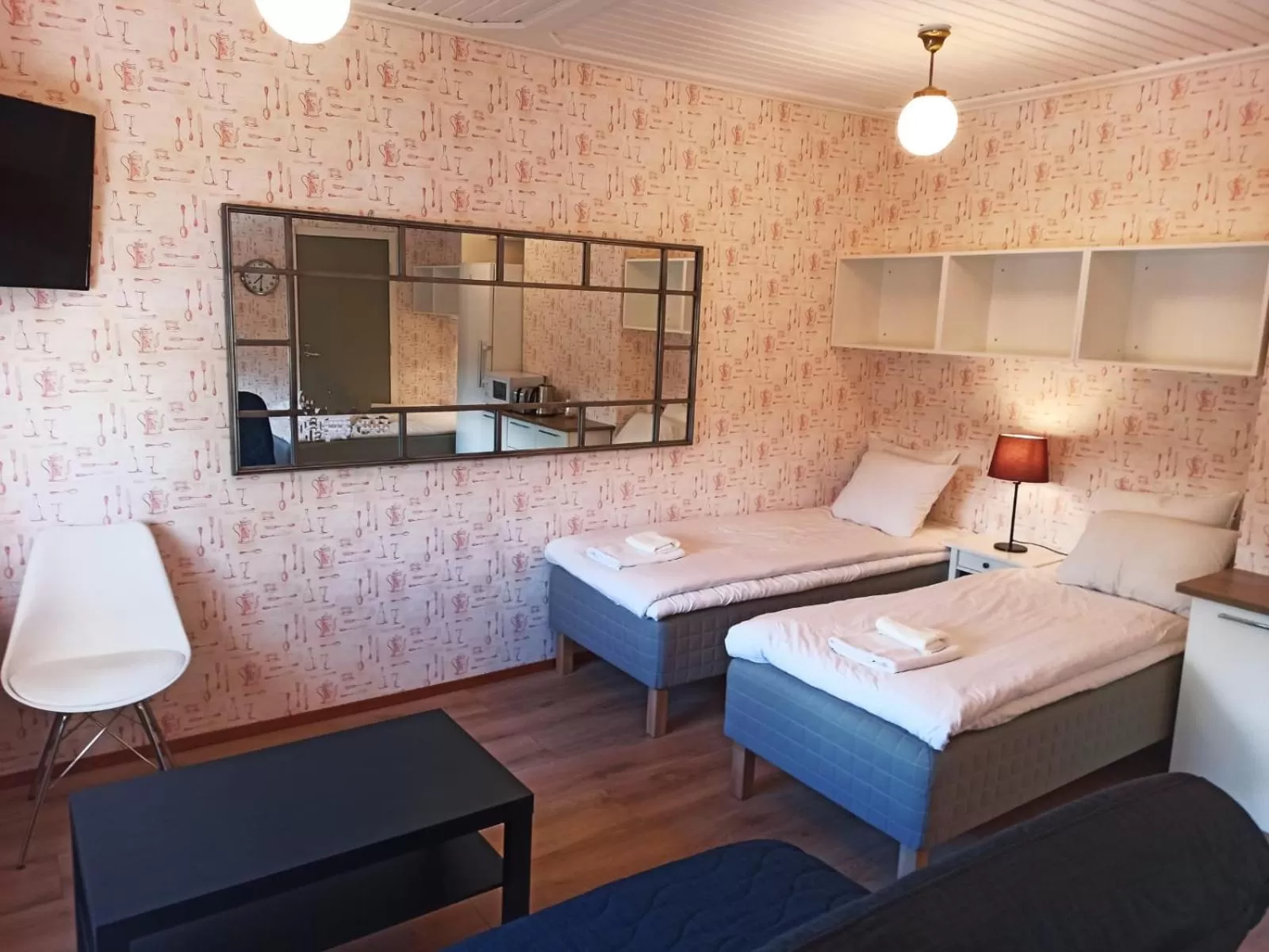 Bed in Hotelli Uninen Tampere