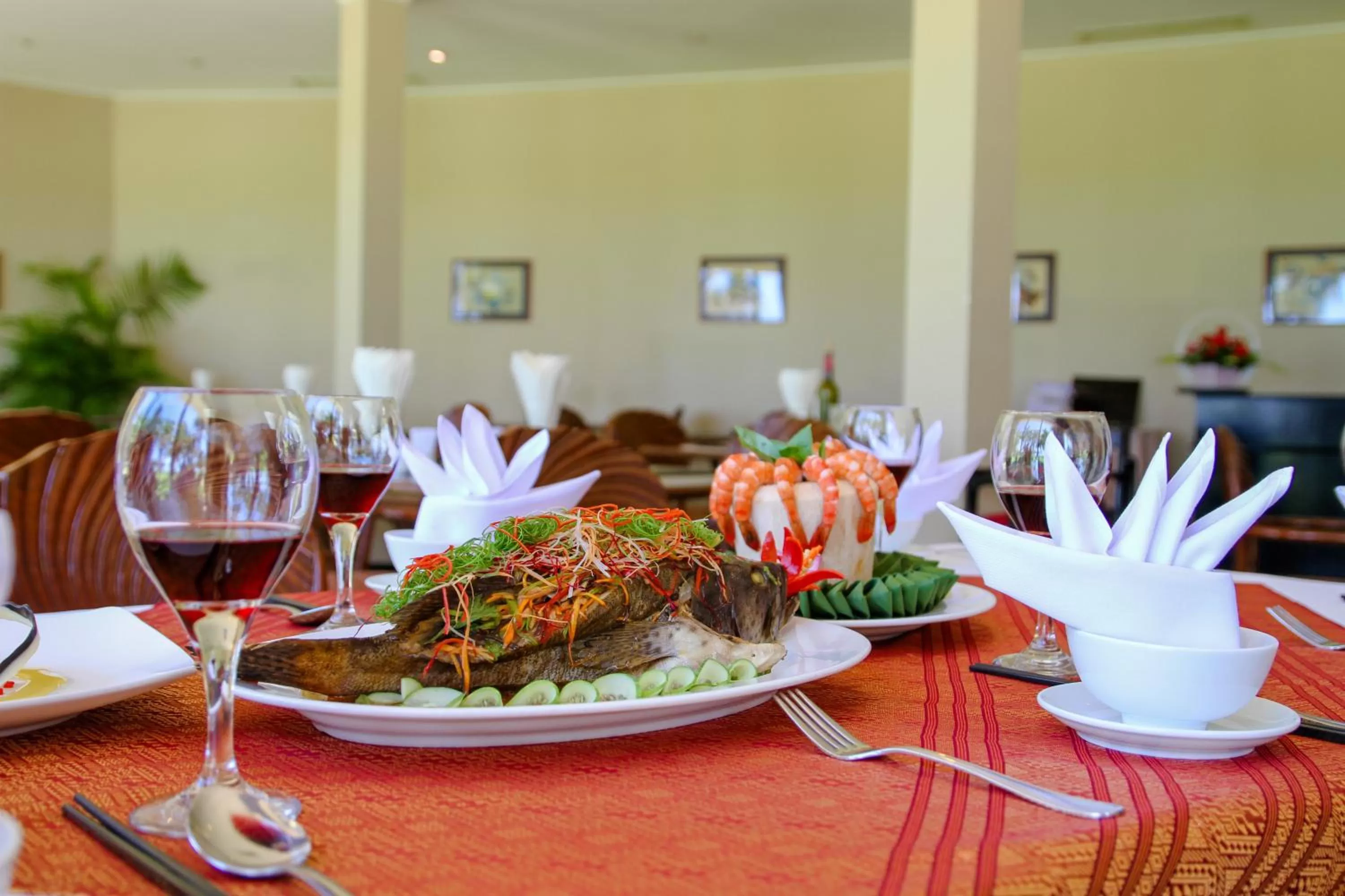 Food close-up in Phan Thiet Ocean Dunes Resort