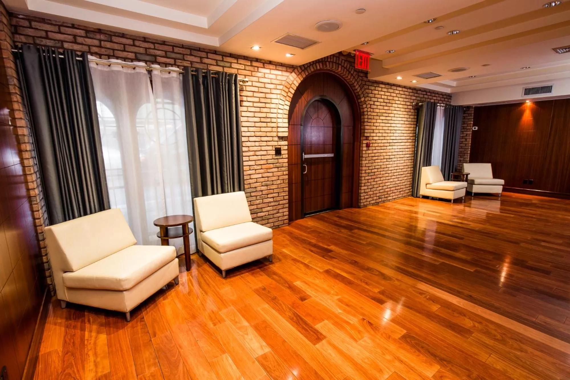 Seating area in The Belvedere Hotel