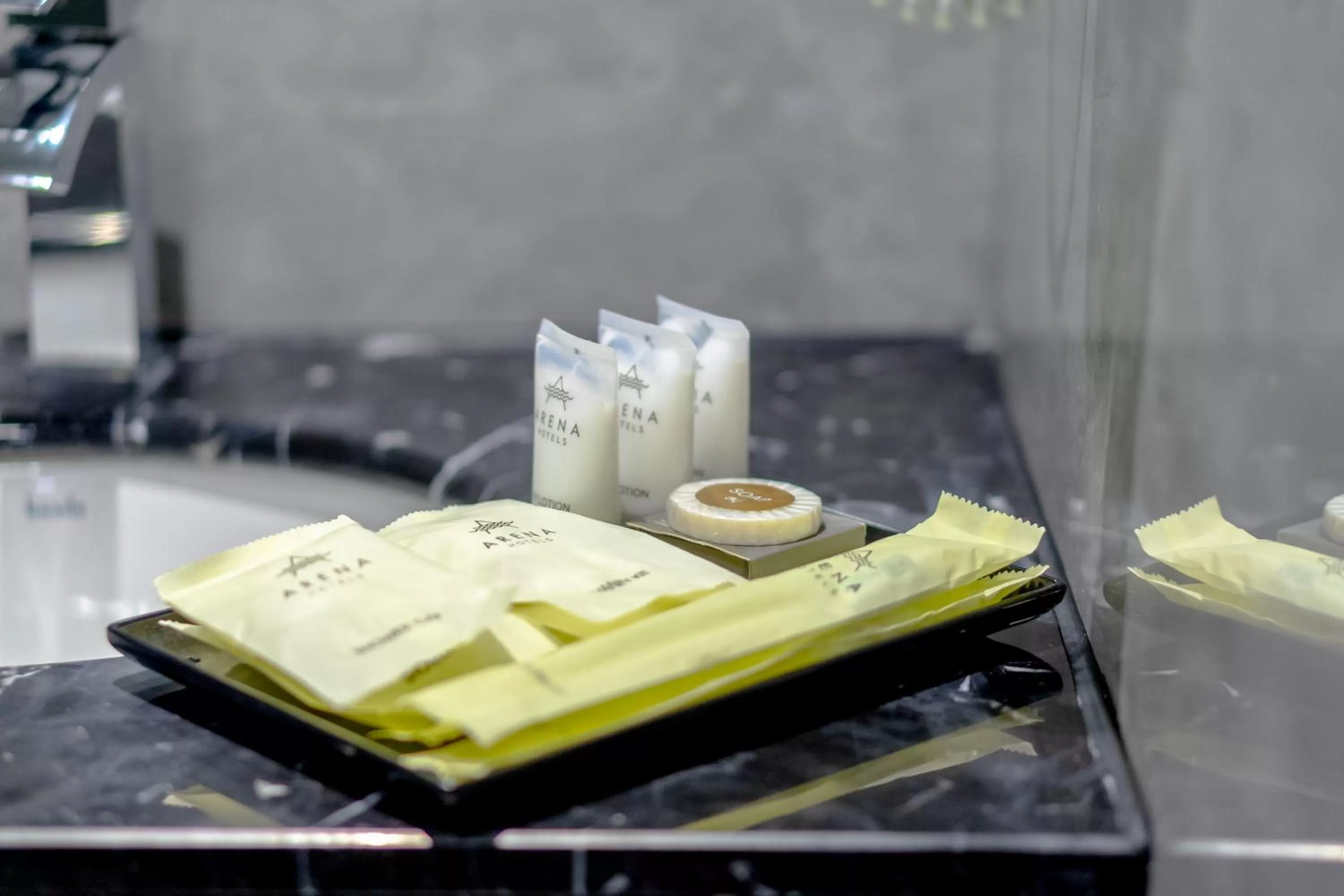 Toilet in Arena Beach Hotel