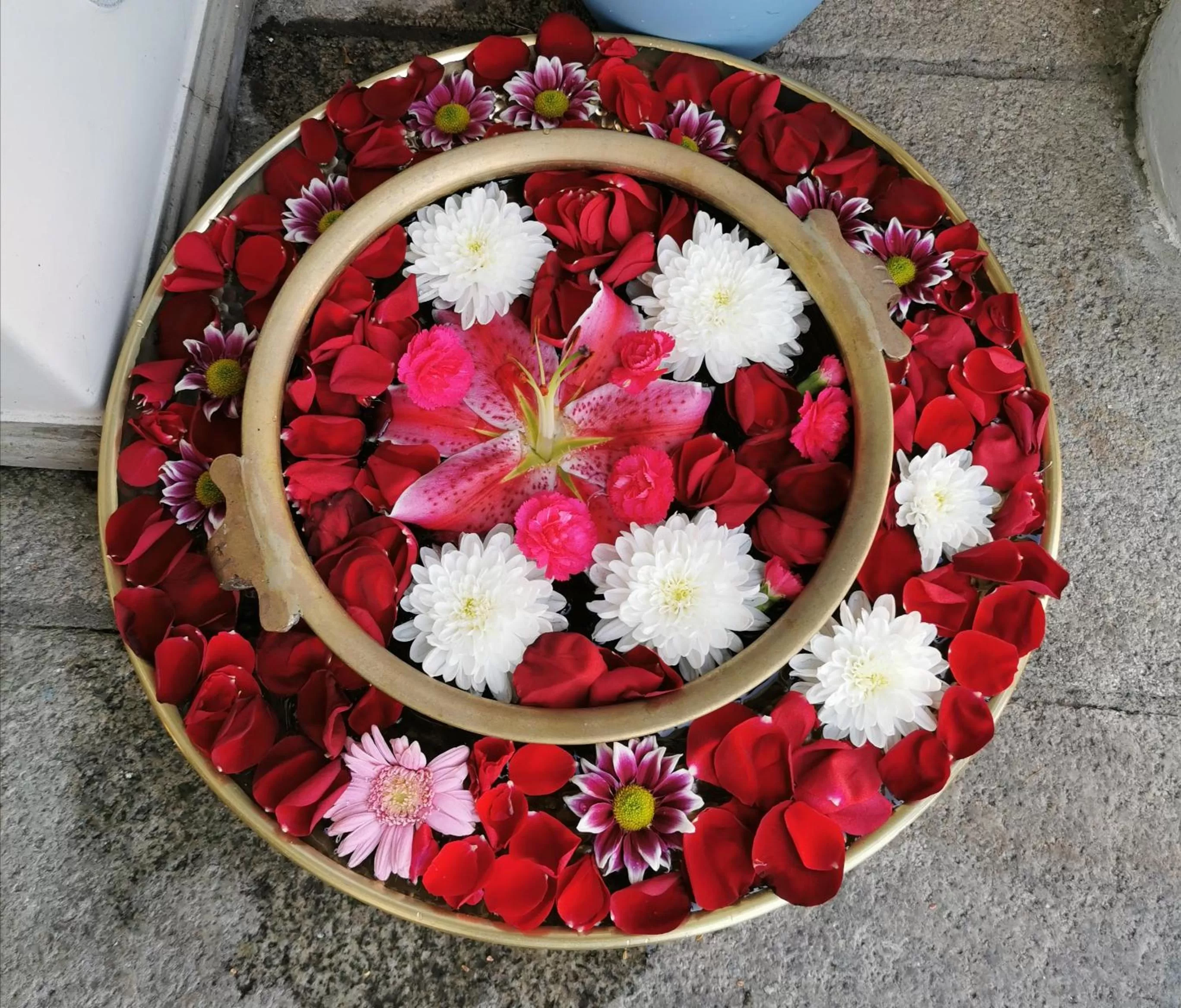 Decorative detail in The Strand Hotel, the former residence of Oscar Wilde