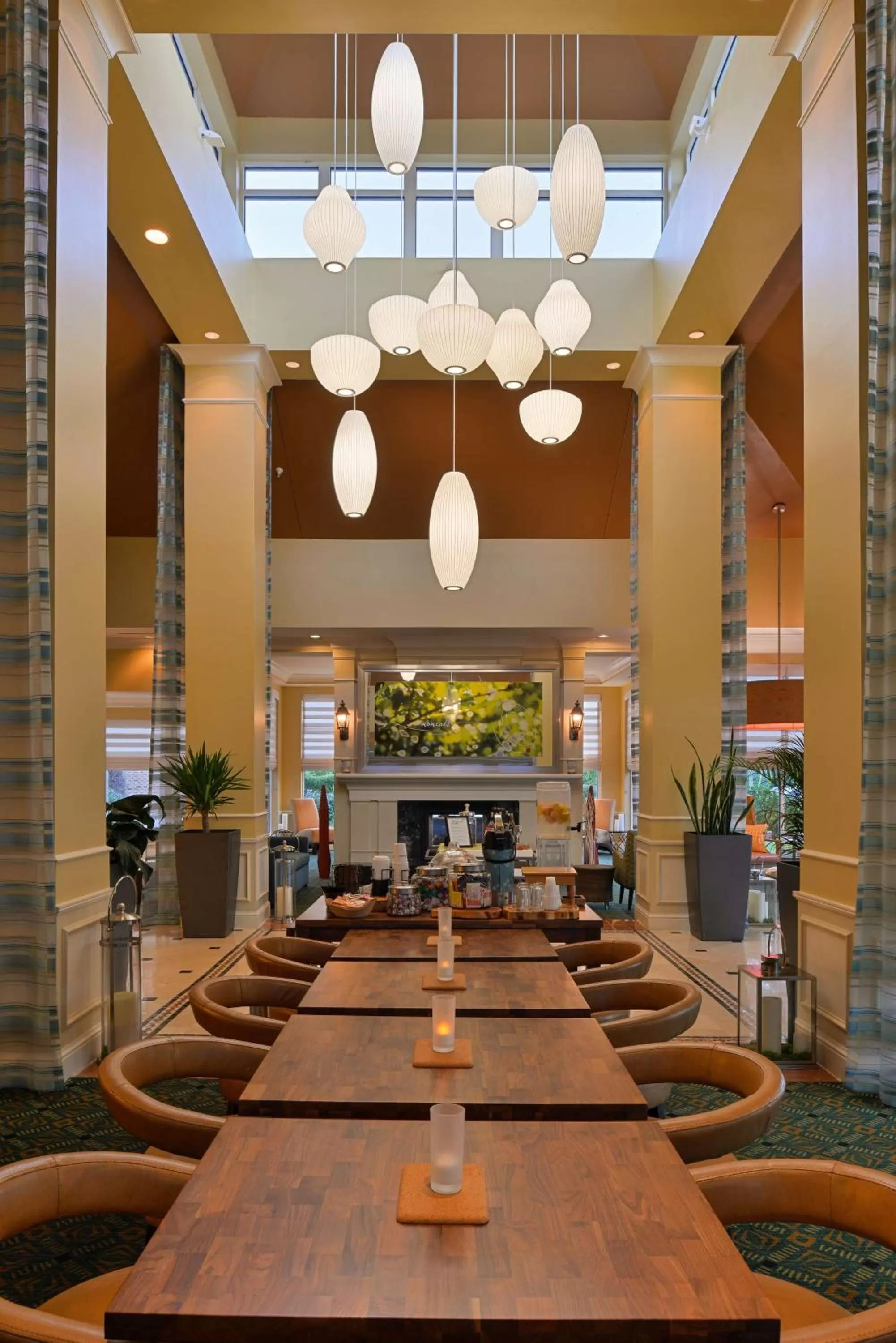 Lobby or reception in Hilton Garden Inn Columbia