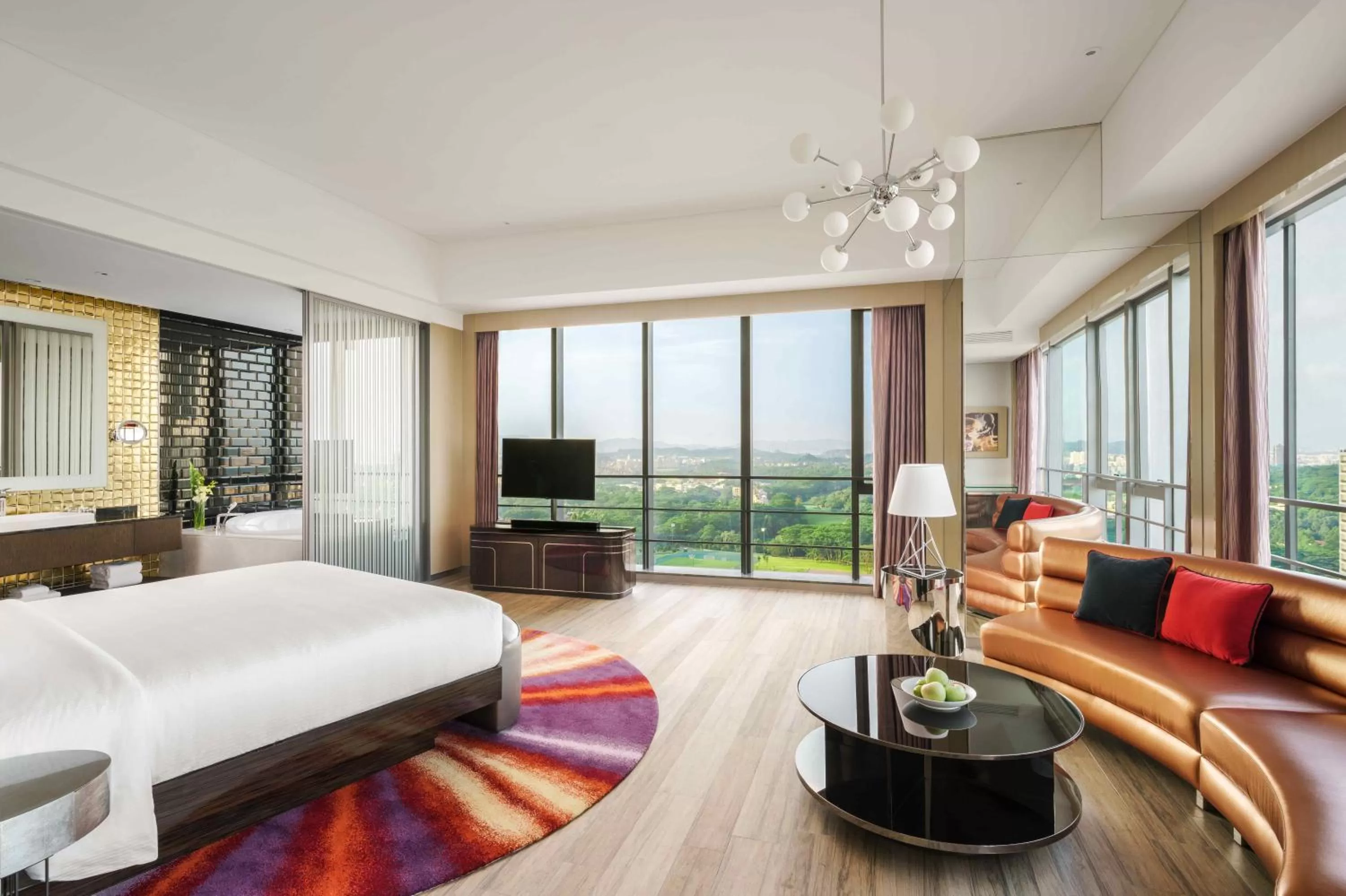 Bedroom, Bed in Hard Rock Hotel Shenzhen