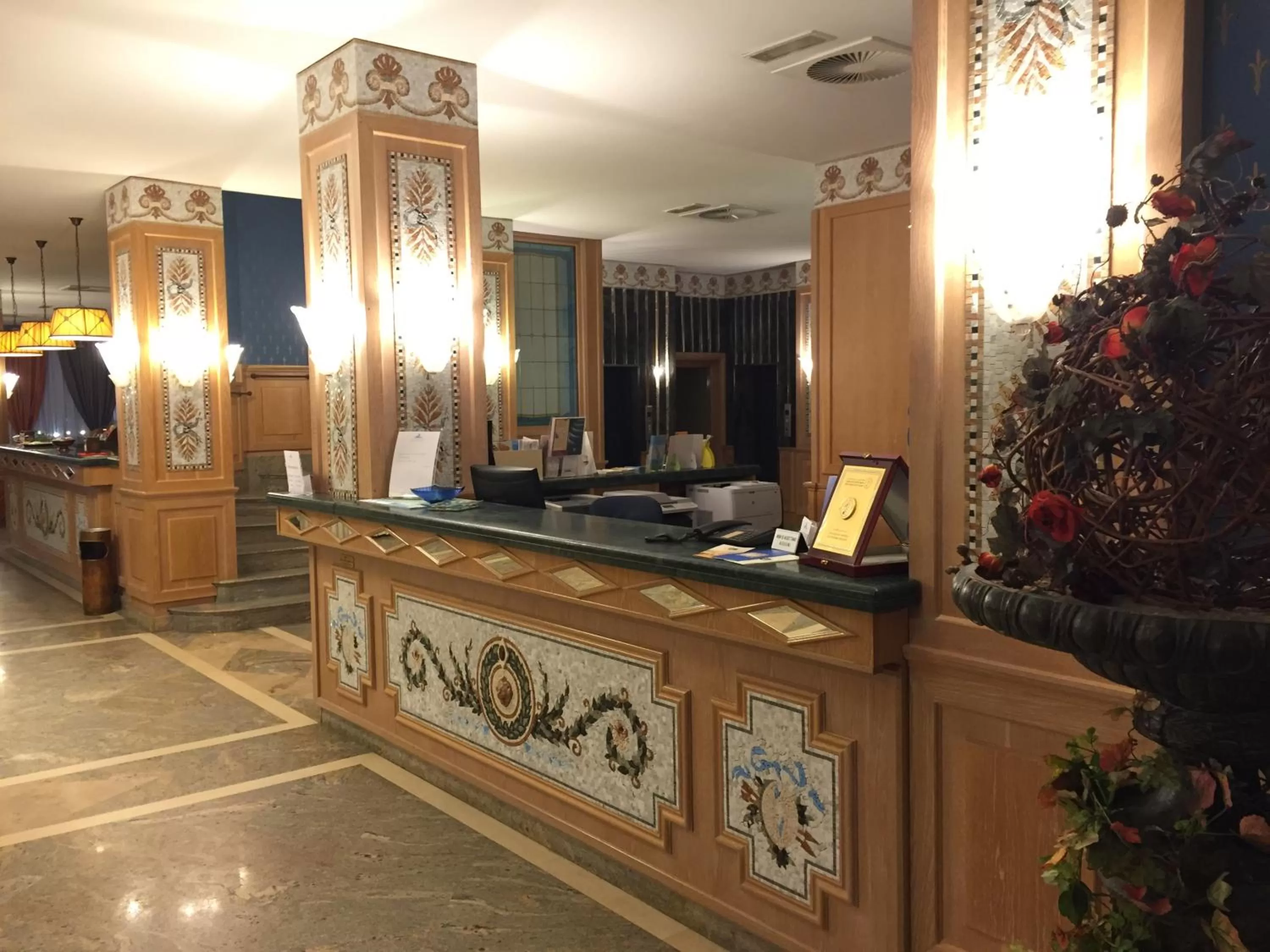 Lobby or reception in Hotel Promenade