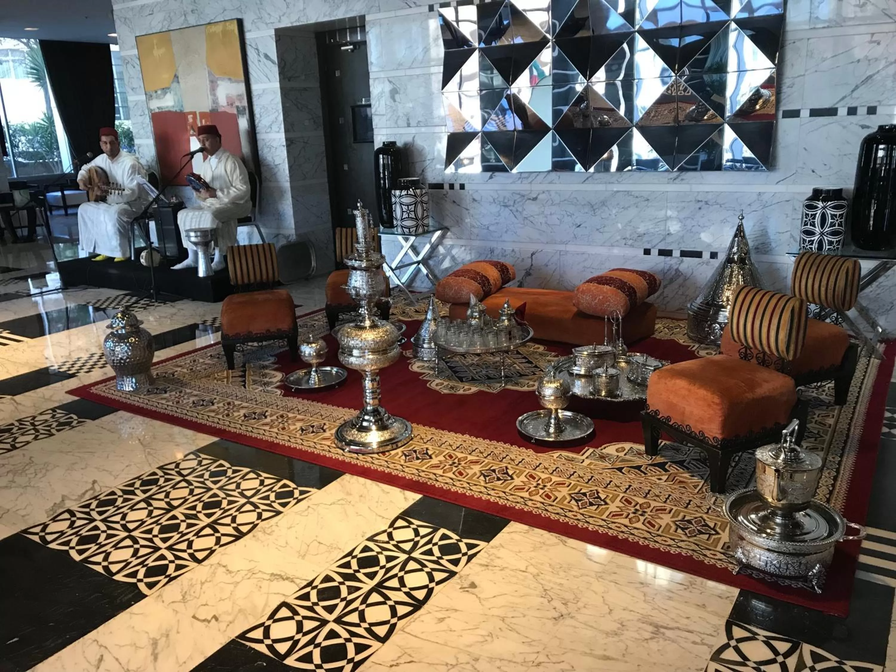 Lobby or reception in Hôtel Farah Casablanca