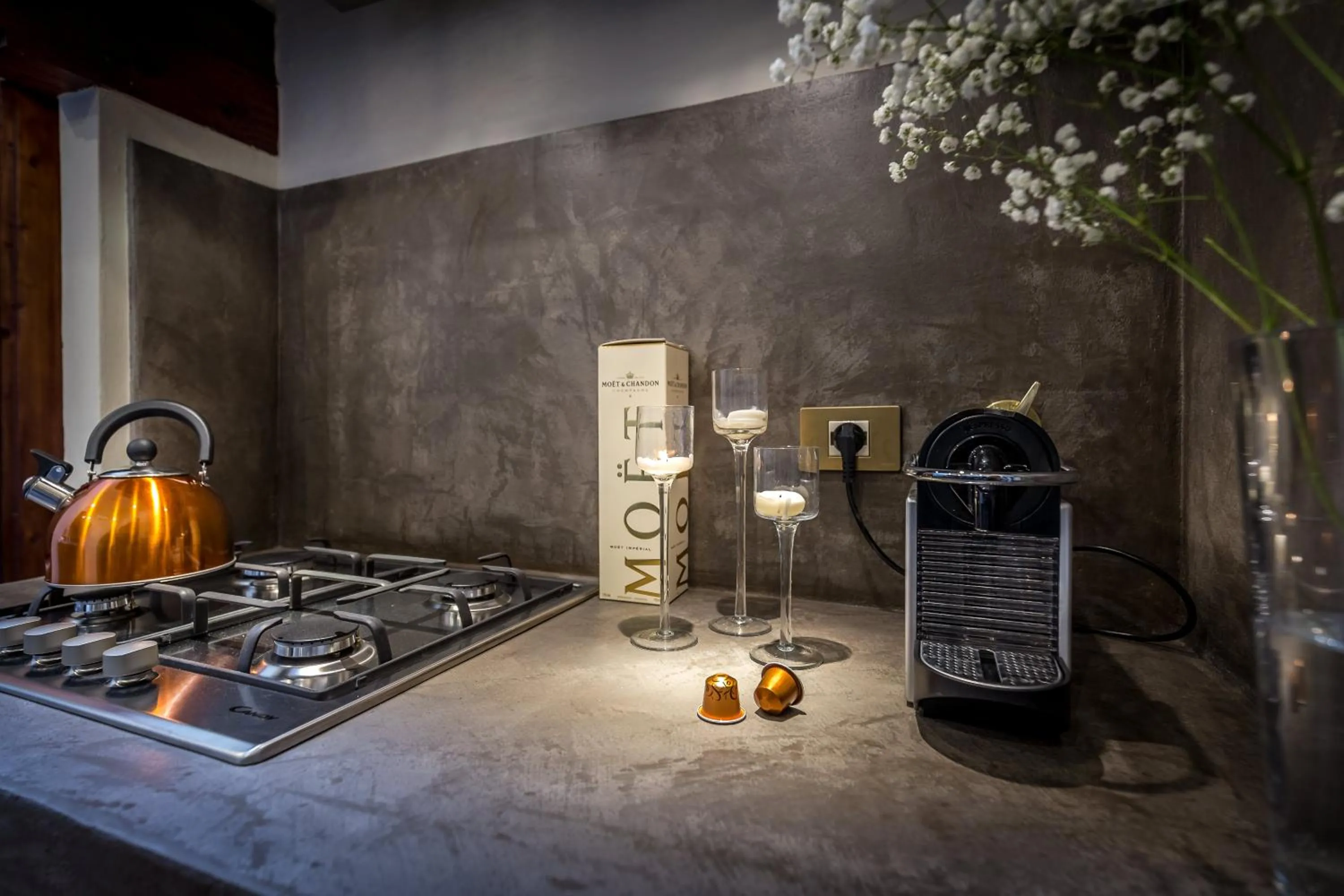 Kitchen or kitchenette in Palazzo Ridolfi - Residenza d'Epoca