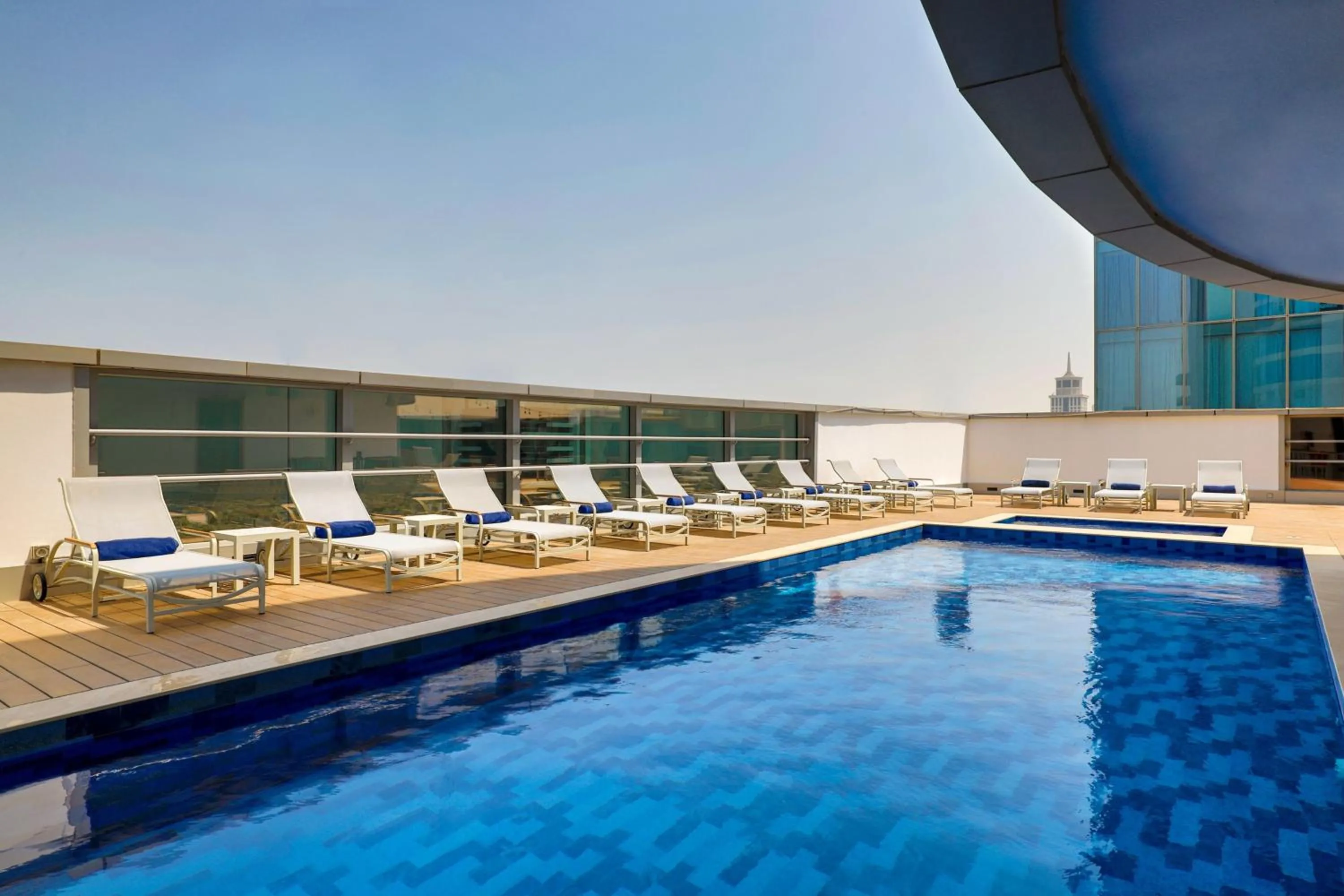 Swimming pool in Residence Inn by Marriott Sheikh Zayed Road, Dubai