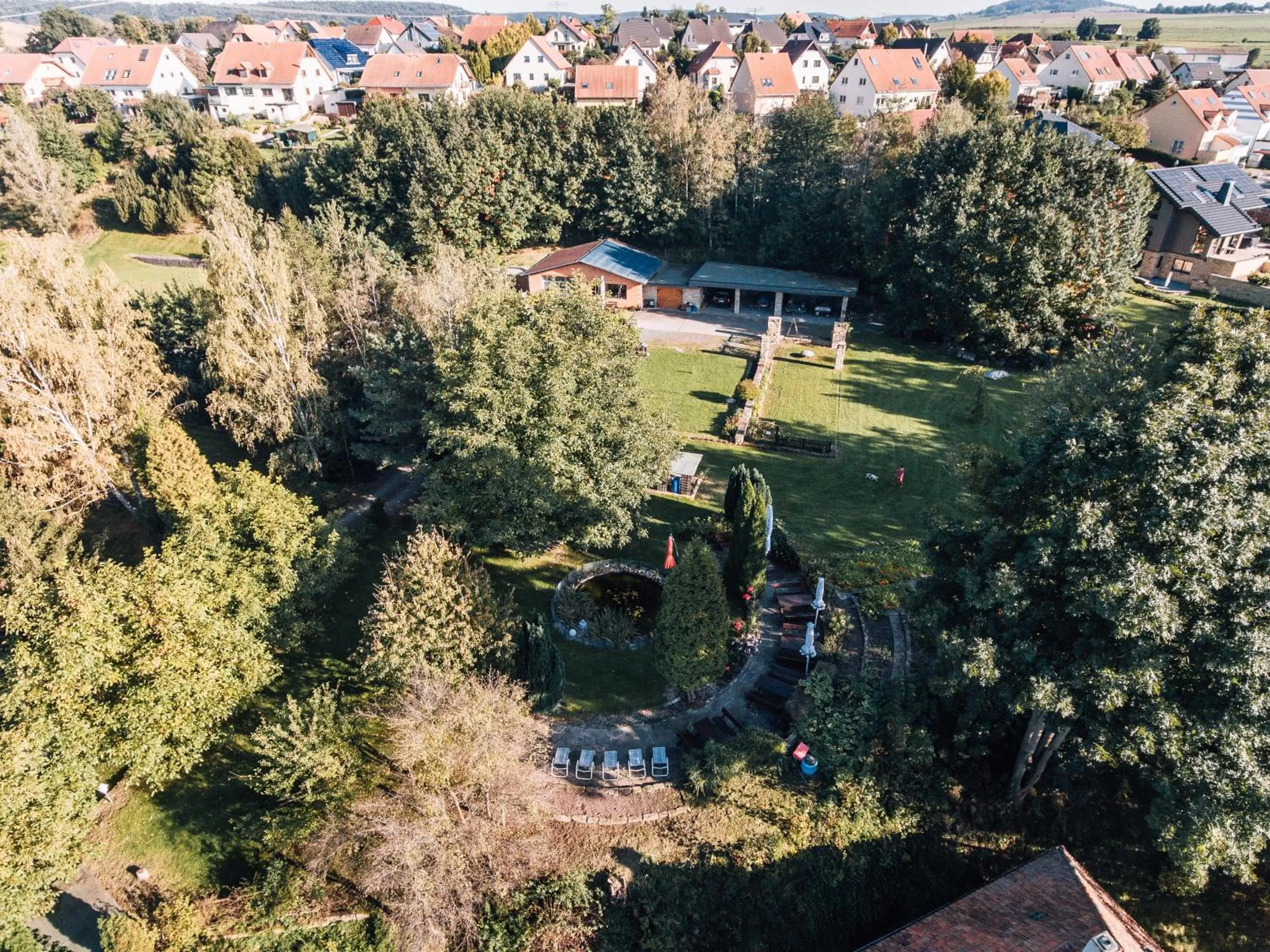 Bird's eye view in Hotel Zur Post