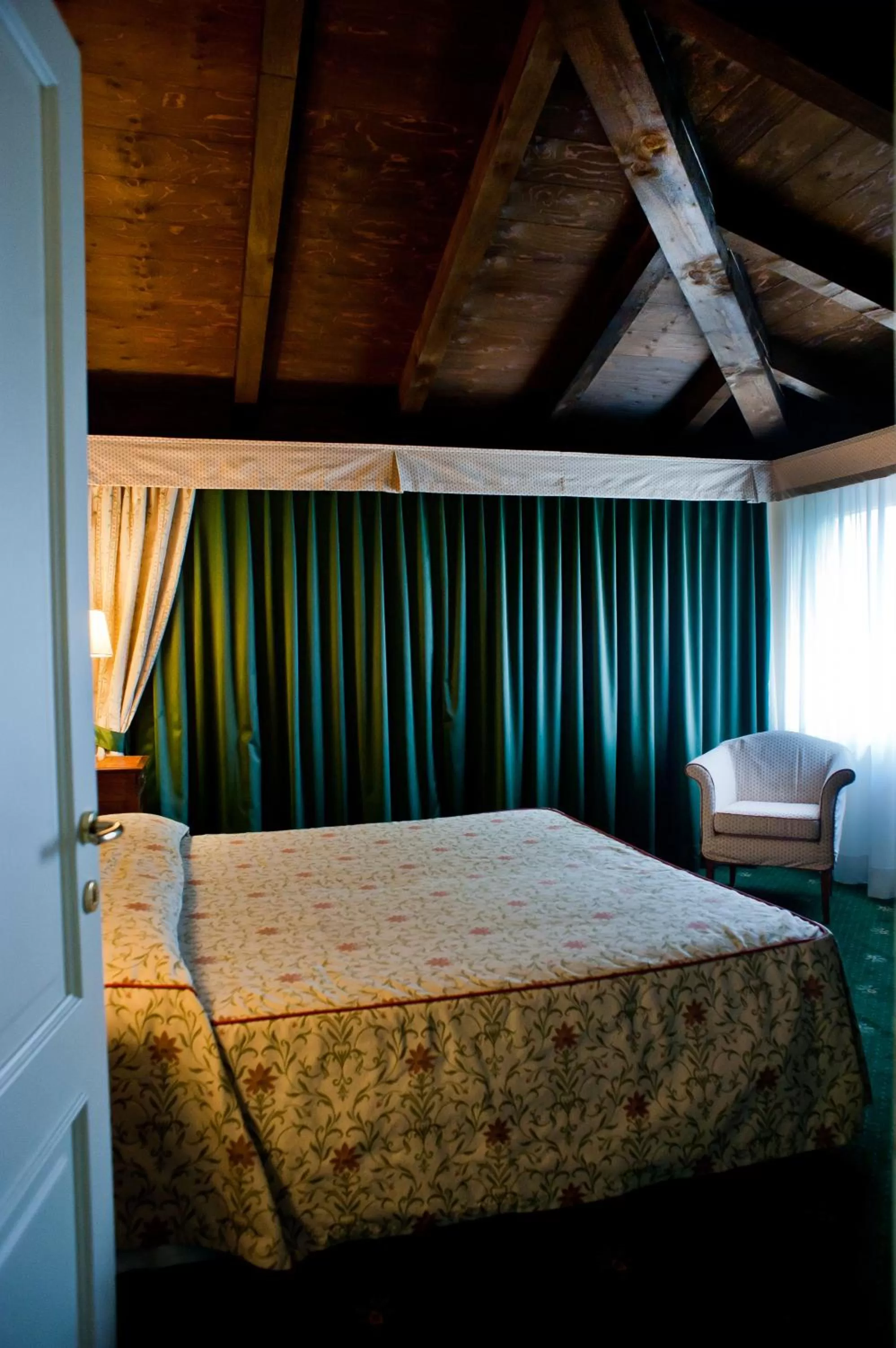 Bed in Hotel Candiani