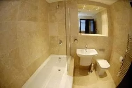 Bathroom in Print Works Hotel