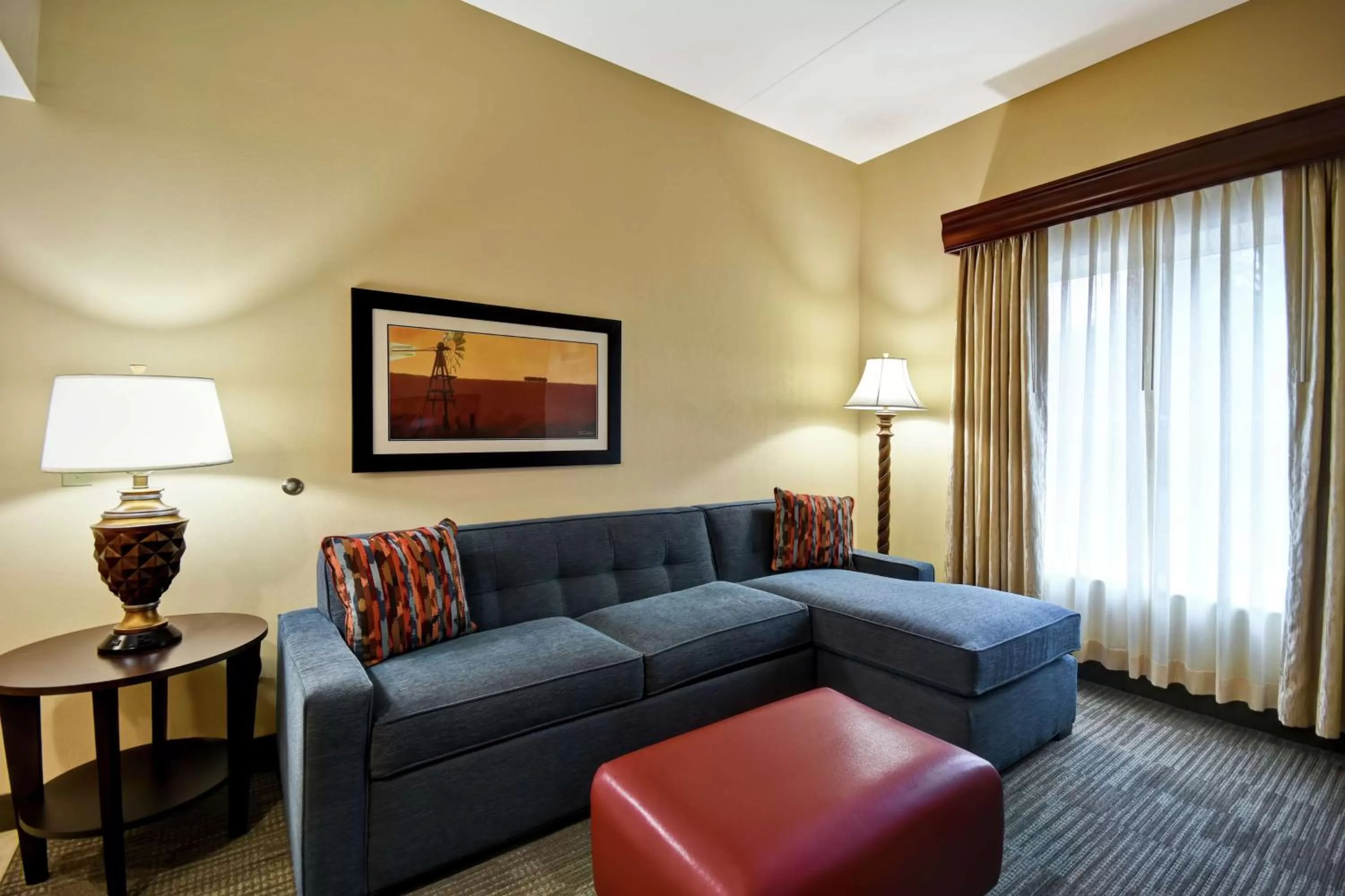 Living room in Homewood Suites by Hilton Lancaster