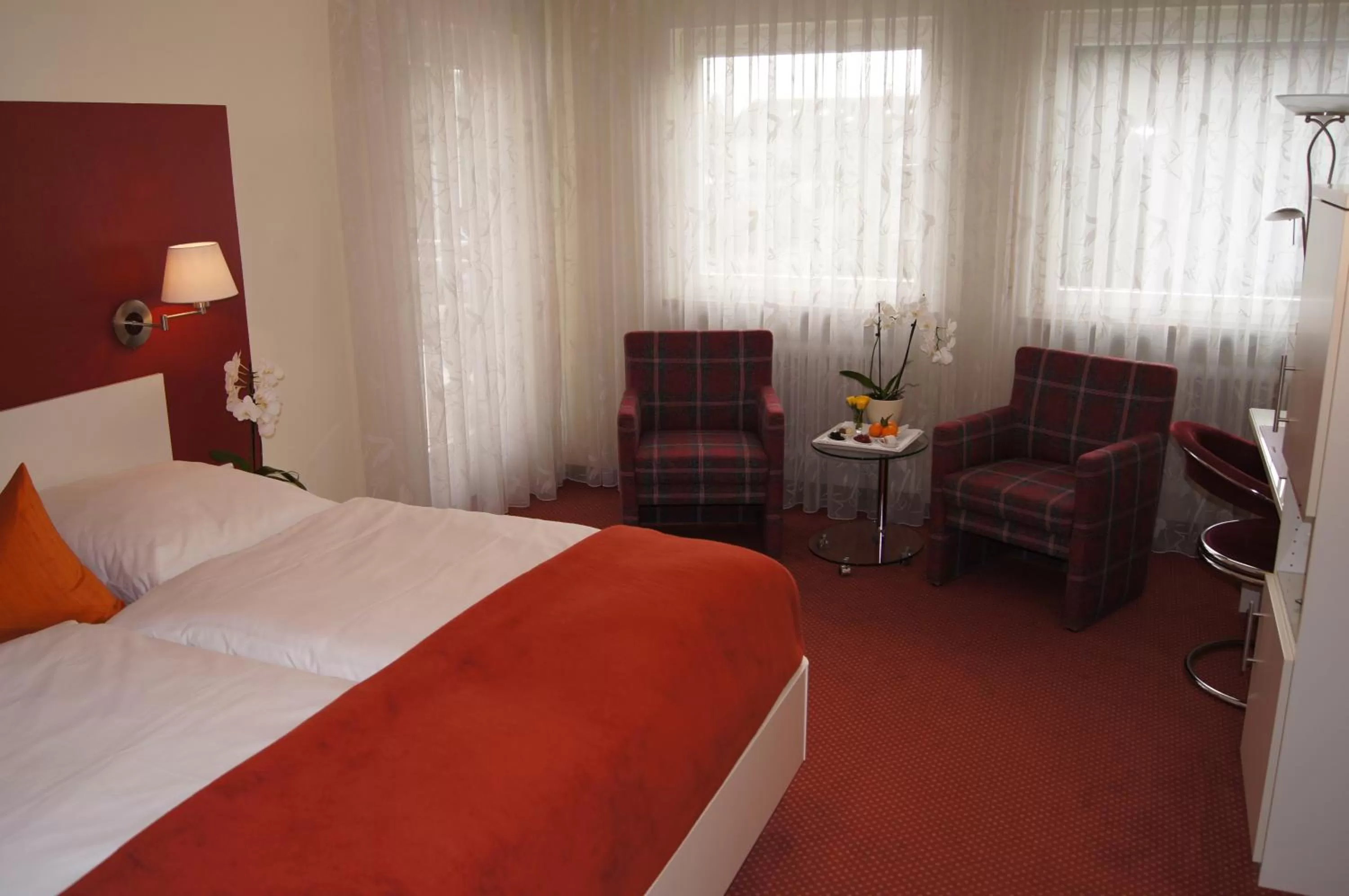 Bed in Hotel Christine