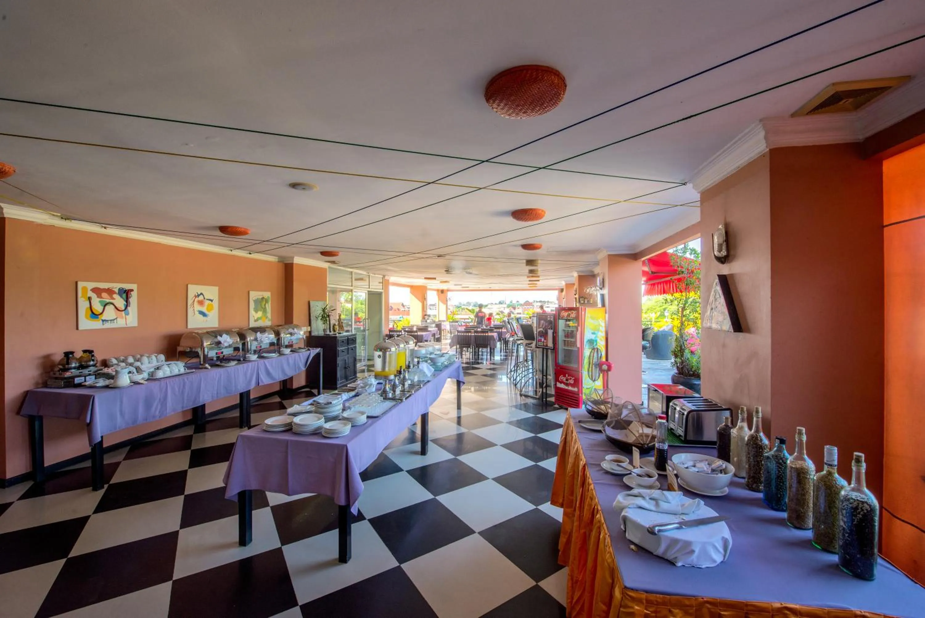 Restaurant/places to eat in Angkor Panoramic Boutique Hotel