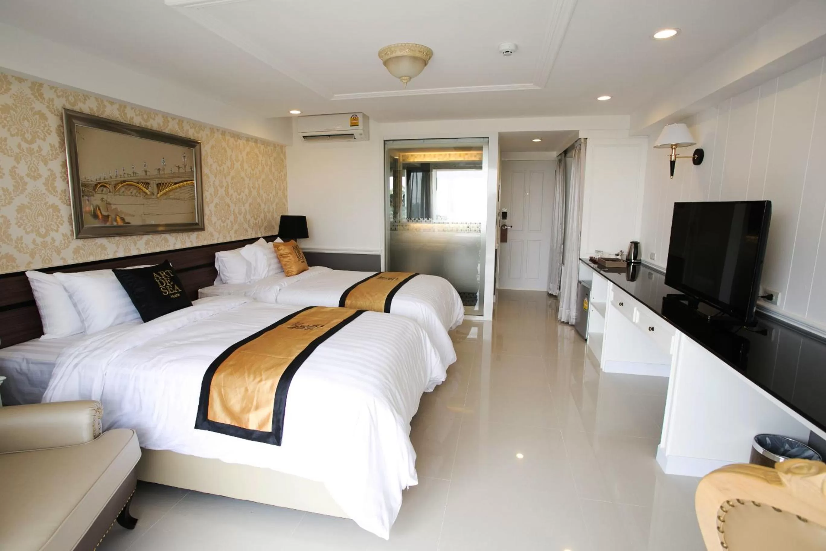 Bed in Art De Sea Hua Hin