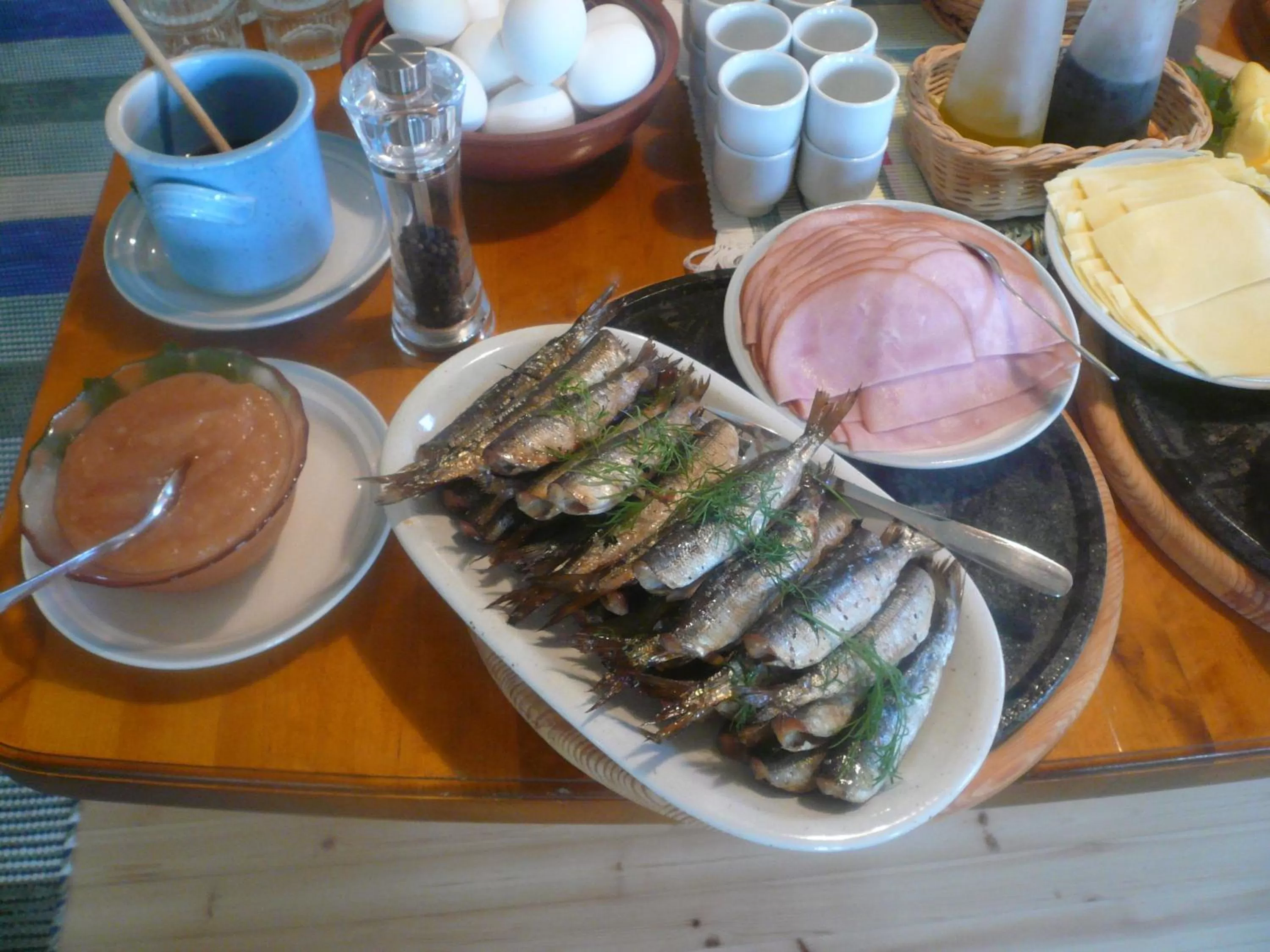 Food in B&B Lomamokkila