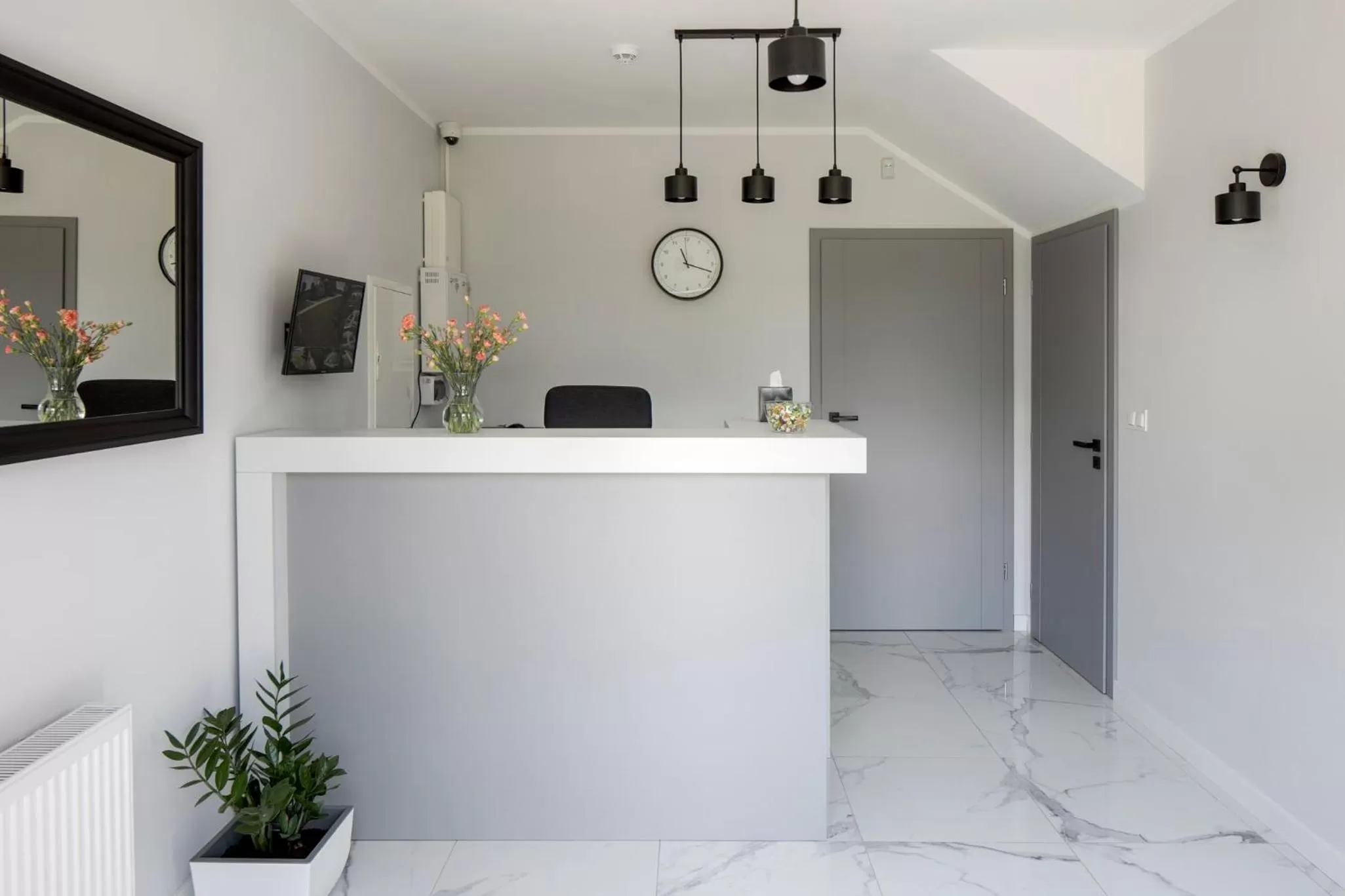 Lobby or reception in Apartamenty Zielona Lipka