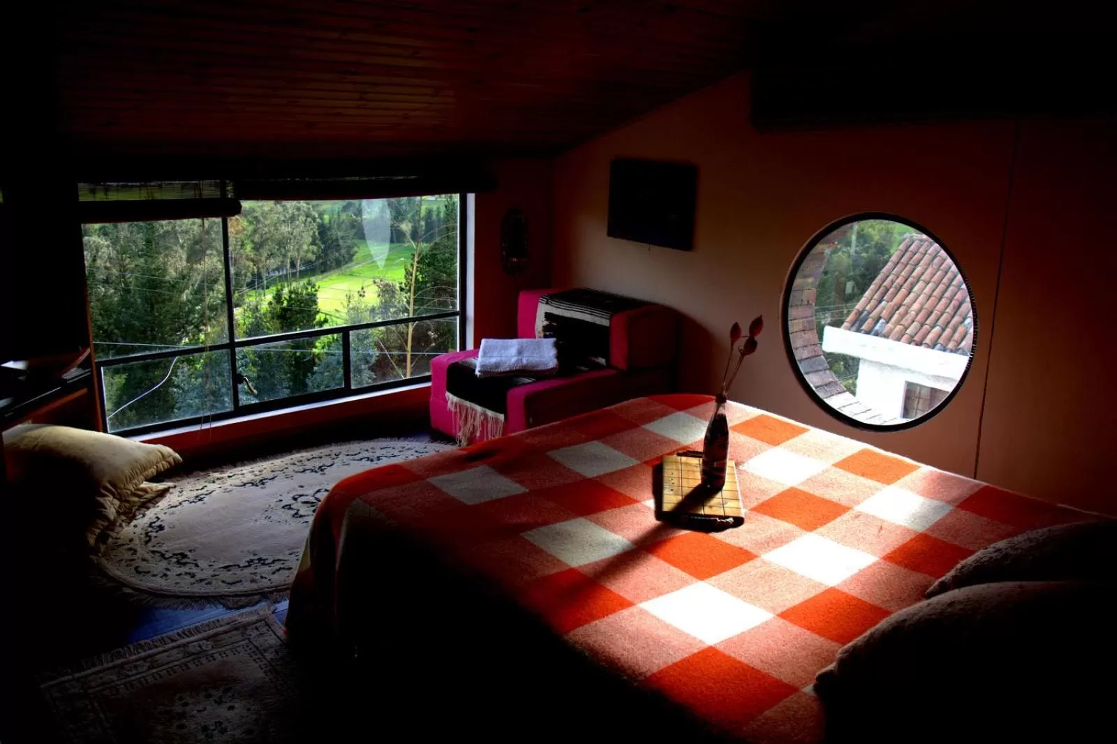 Bedroom, Bed in El Pedregal Sopó