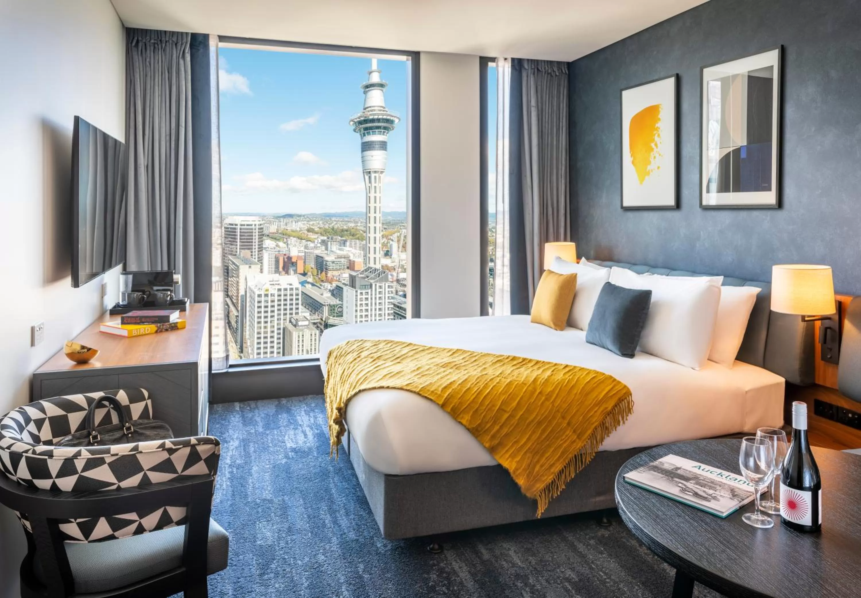 Bedroom, Bed in voco Auckland City Centre by IHG