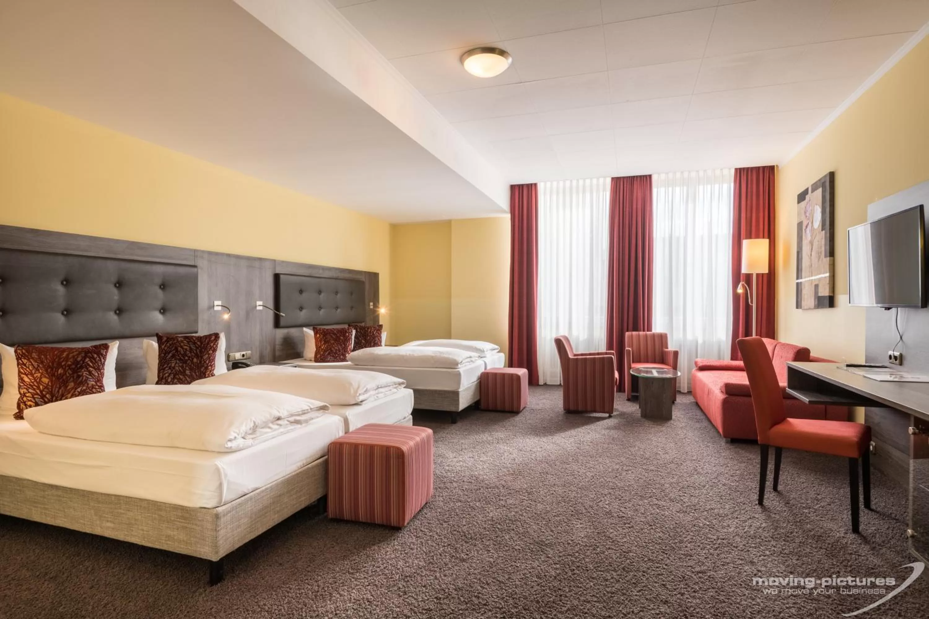 Photo of the whole room, Bed in Best Western Hotel Augusta