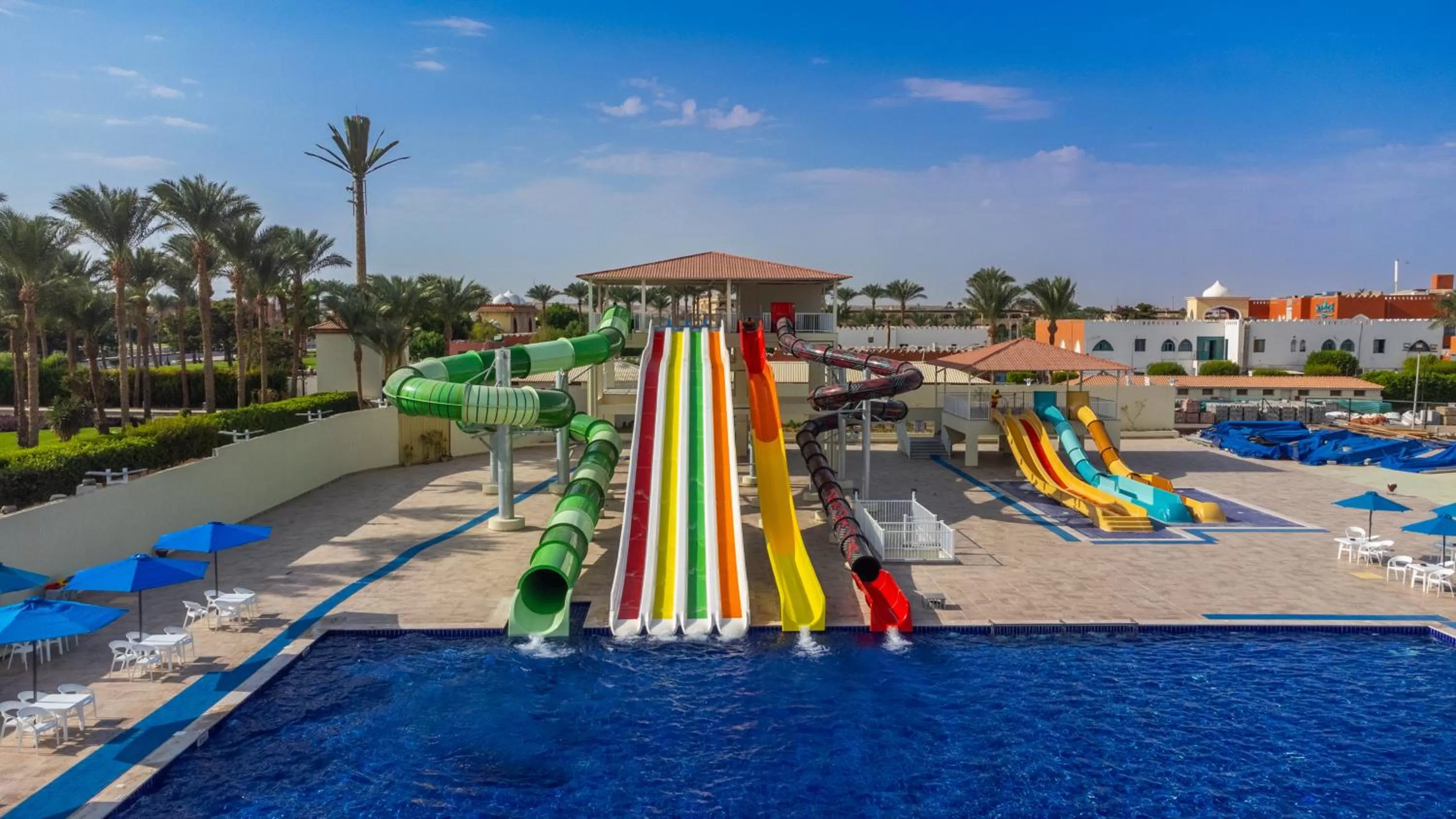 Aqua park in Pickalbatros Dana Beach Resort - Aqua Park