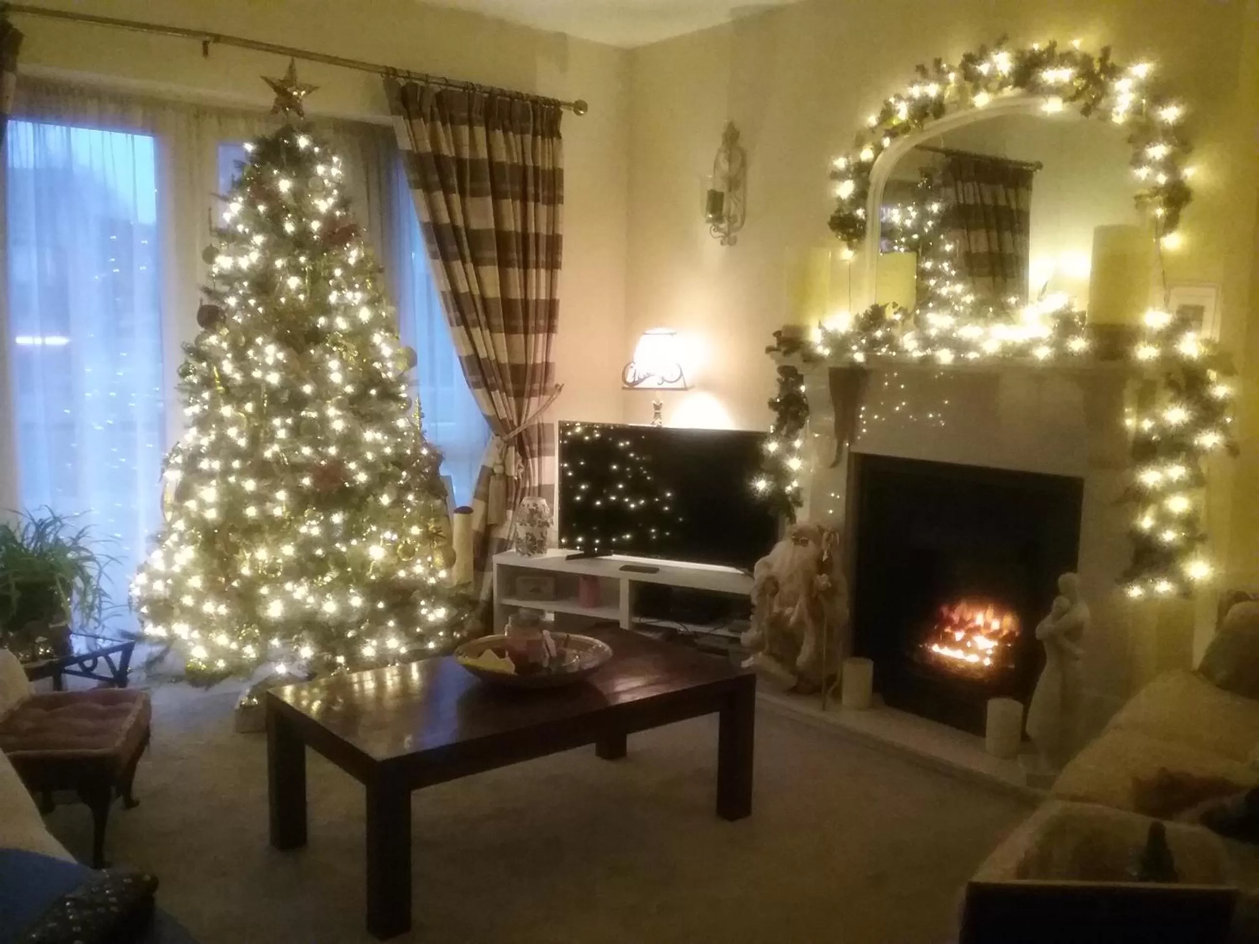 Living room in The Meadows Bed and Breakfast