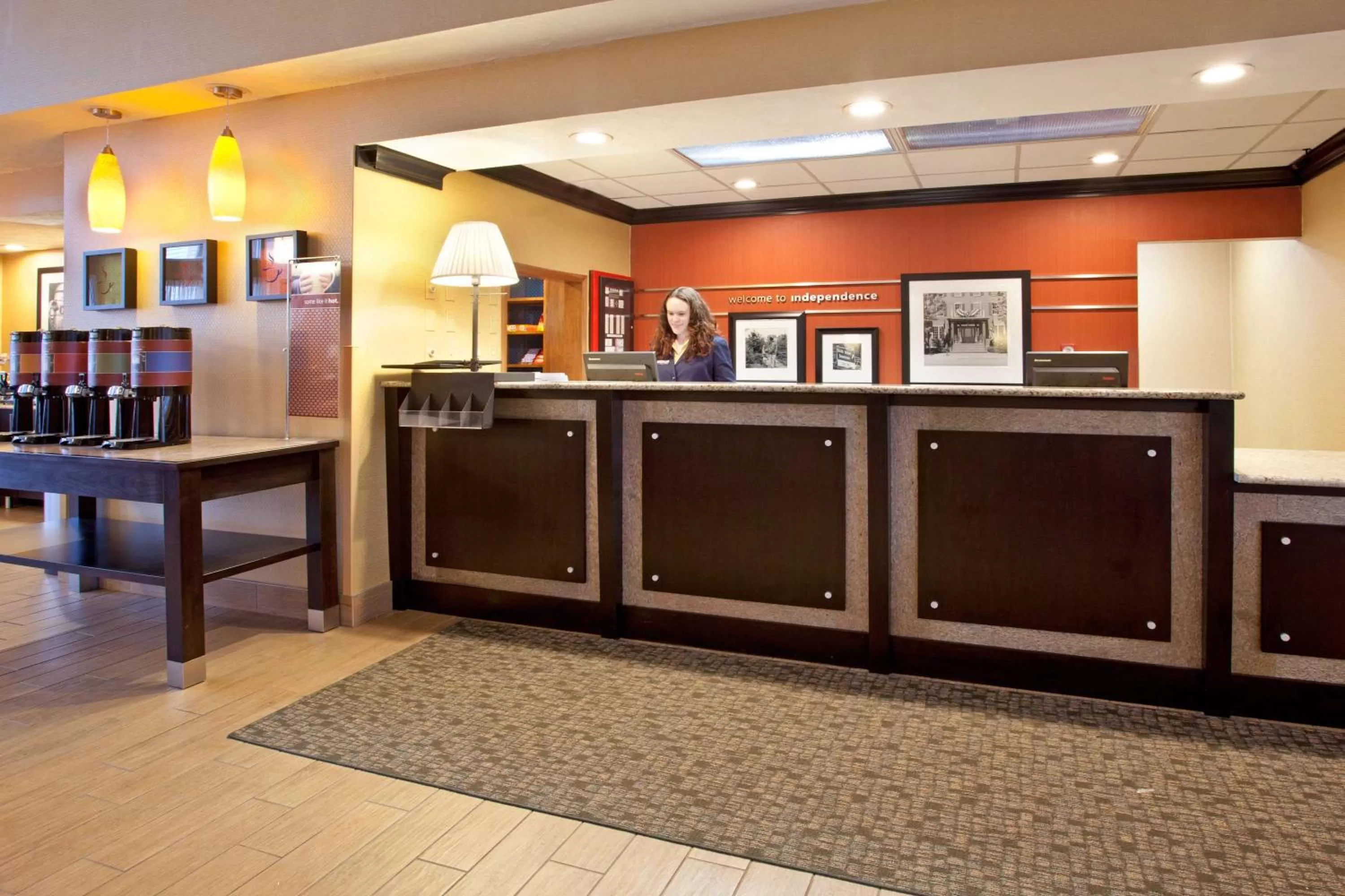 Lobby or reception in Hampton Inn & Suites Cleveland-Independence