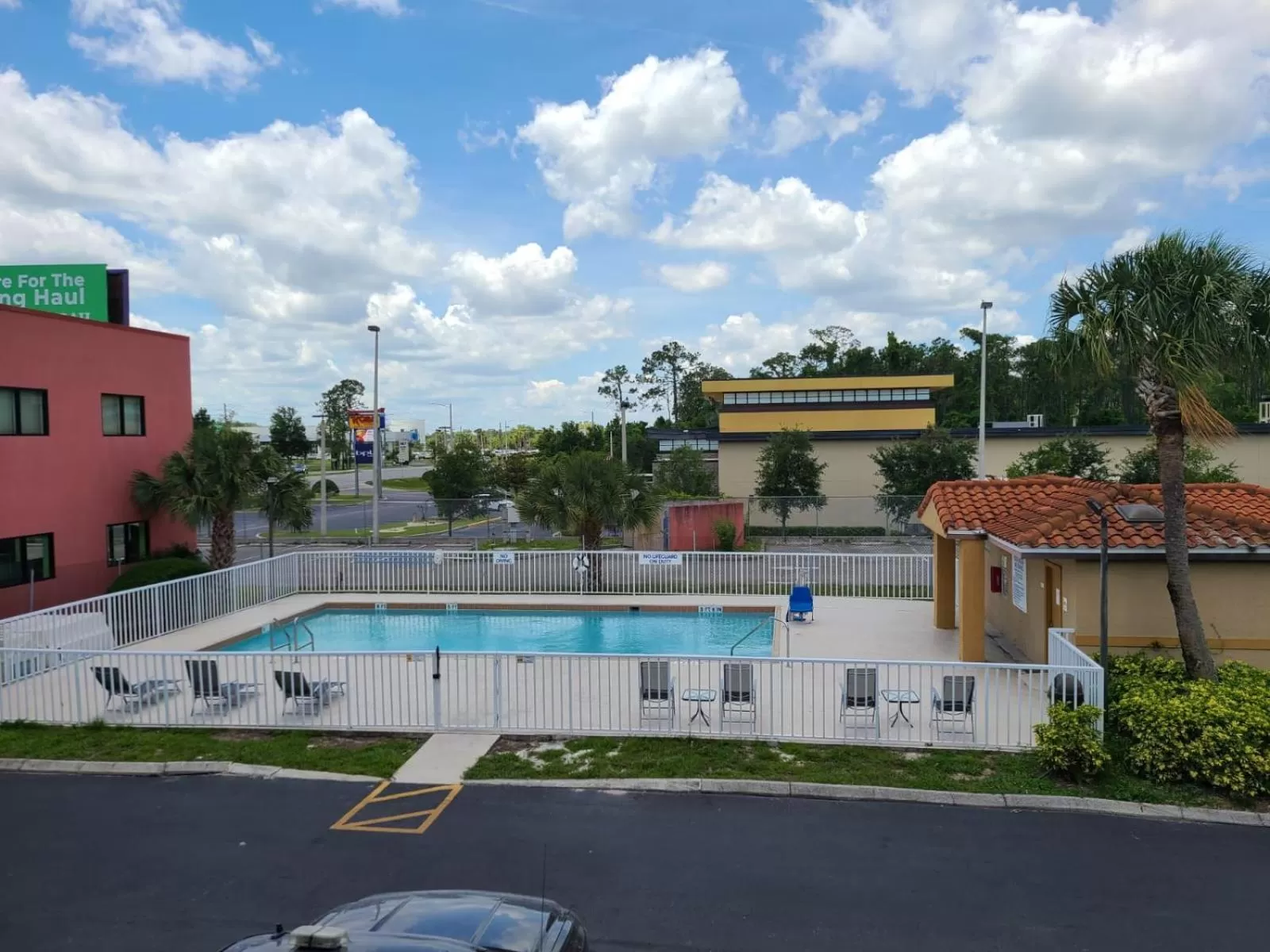 Pool view in Quality Inn & Suites Orlando East - UCF Area