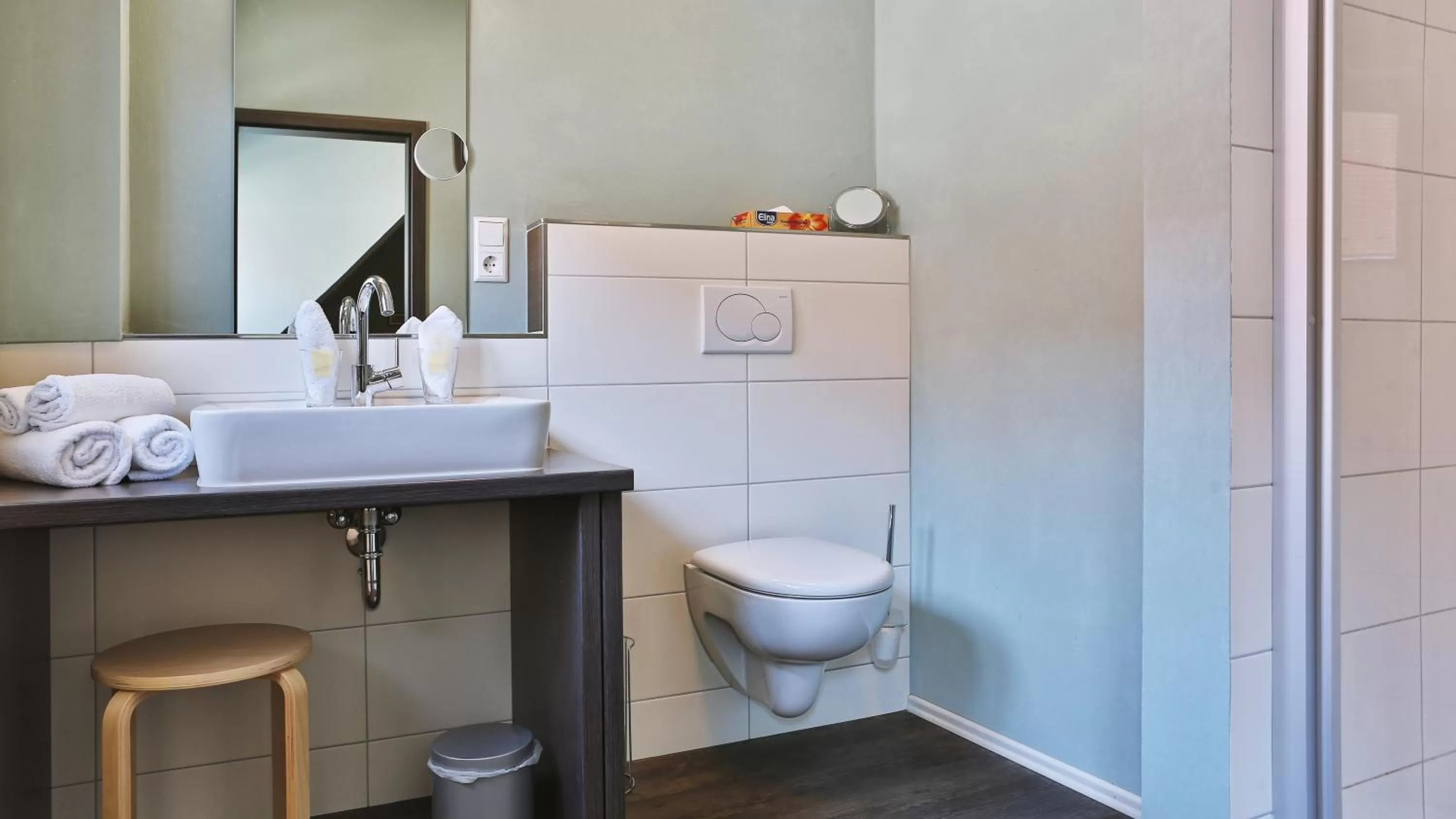 Bathroom in Burgers Hotel