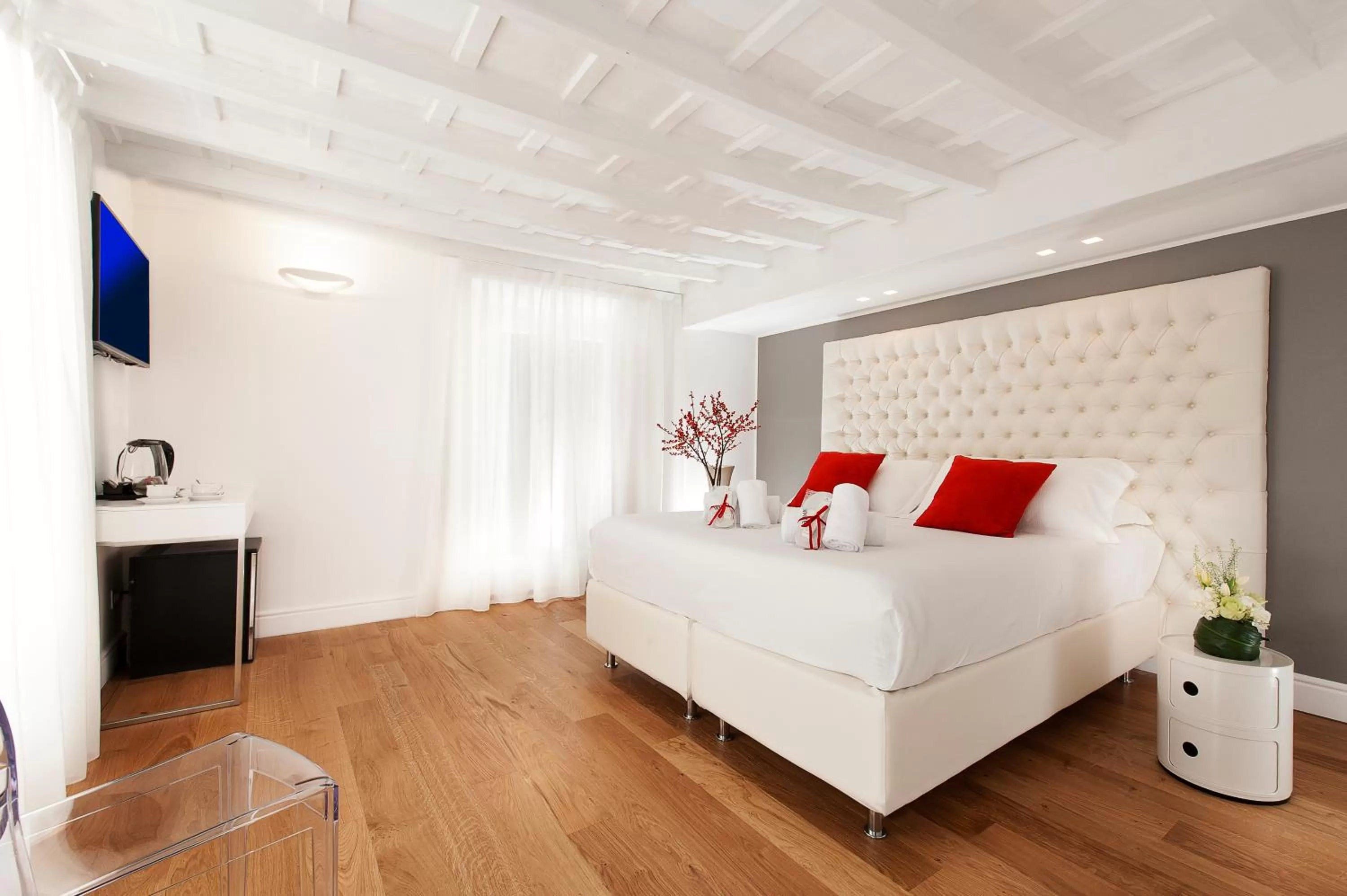 Bedroom, Bed in Hotel Navona