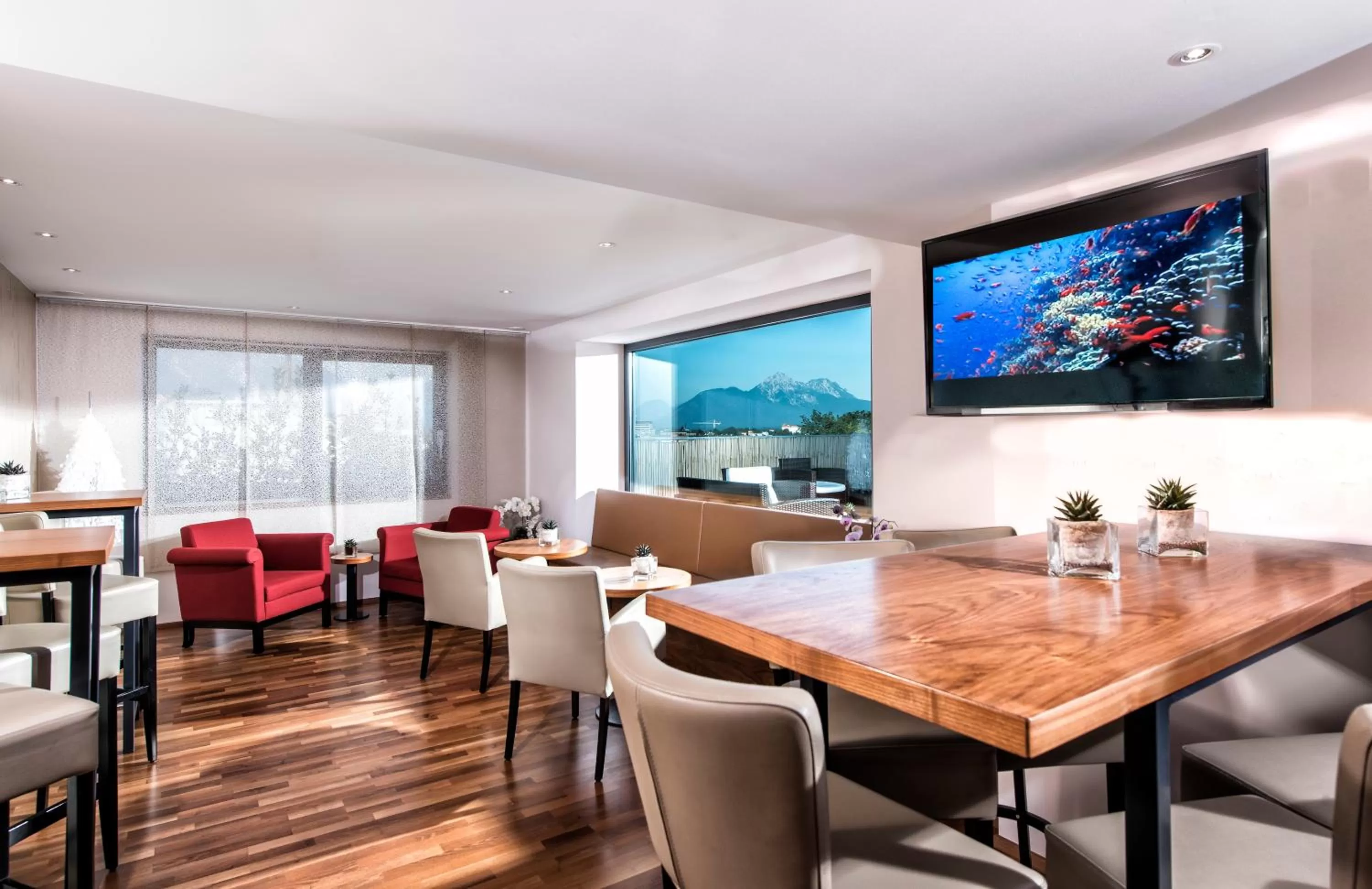 Balcony/Terrace in Wyndham Grand Salzburg Conference Centre