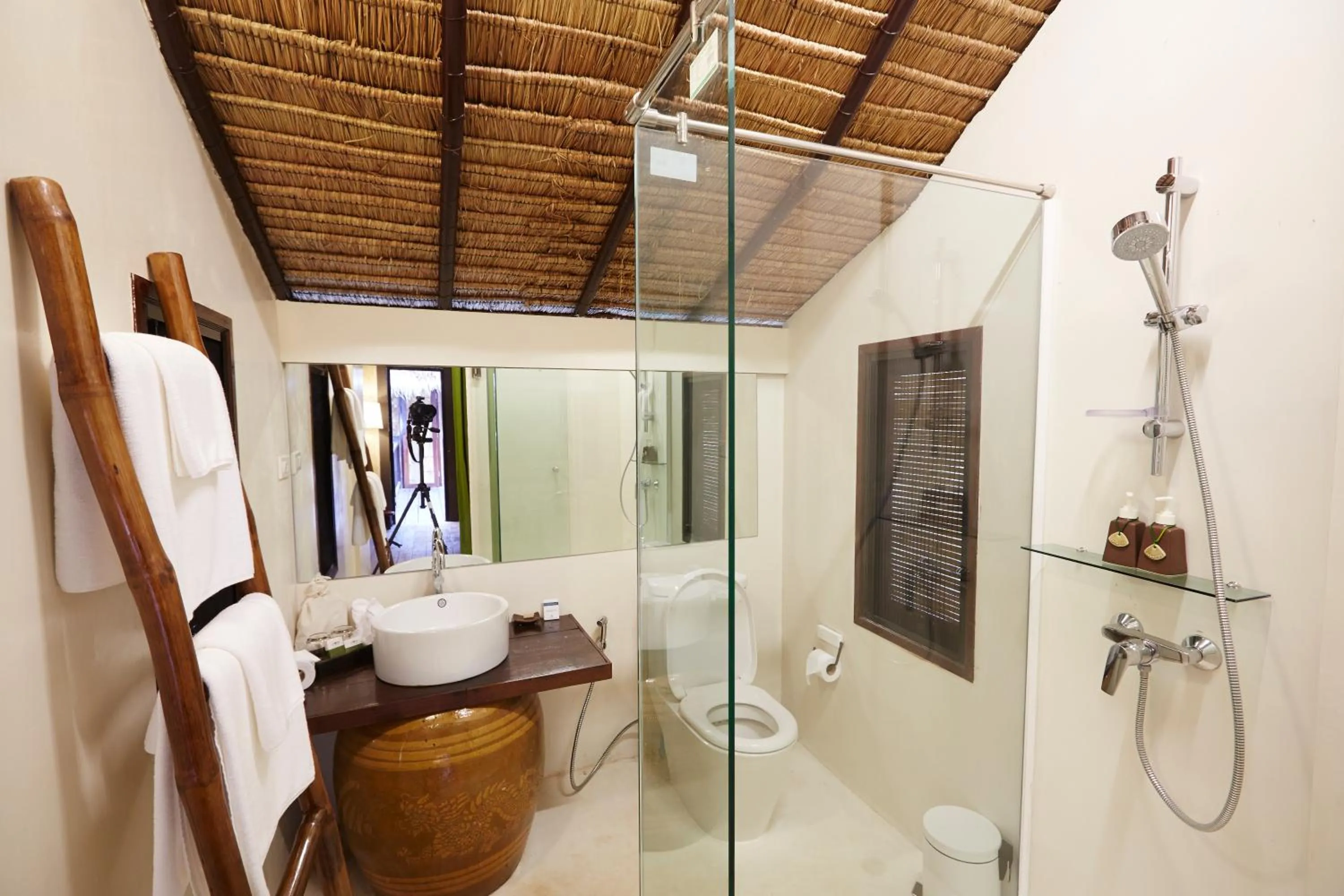 Shower in Wareerak Hot Spring & Wellness- SHA Extra Plus