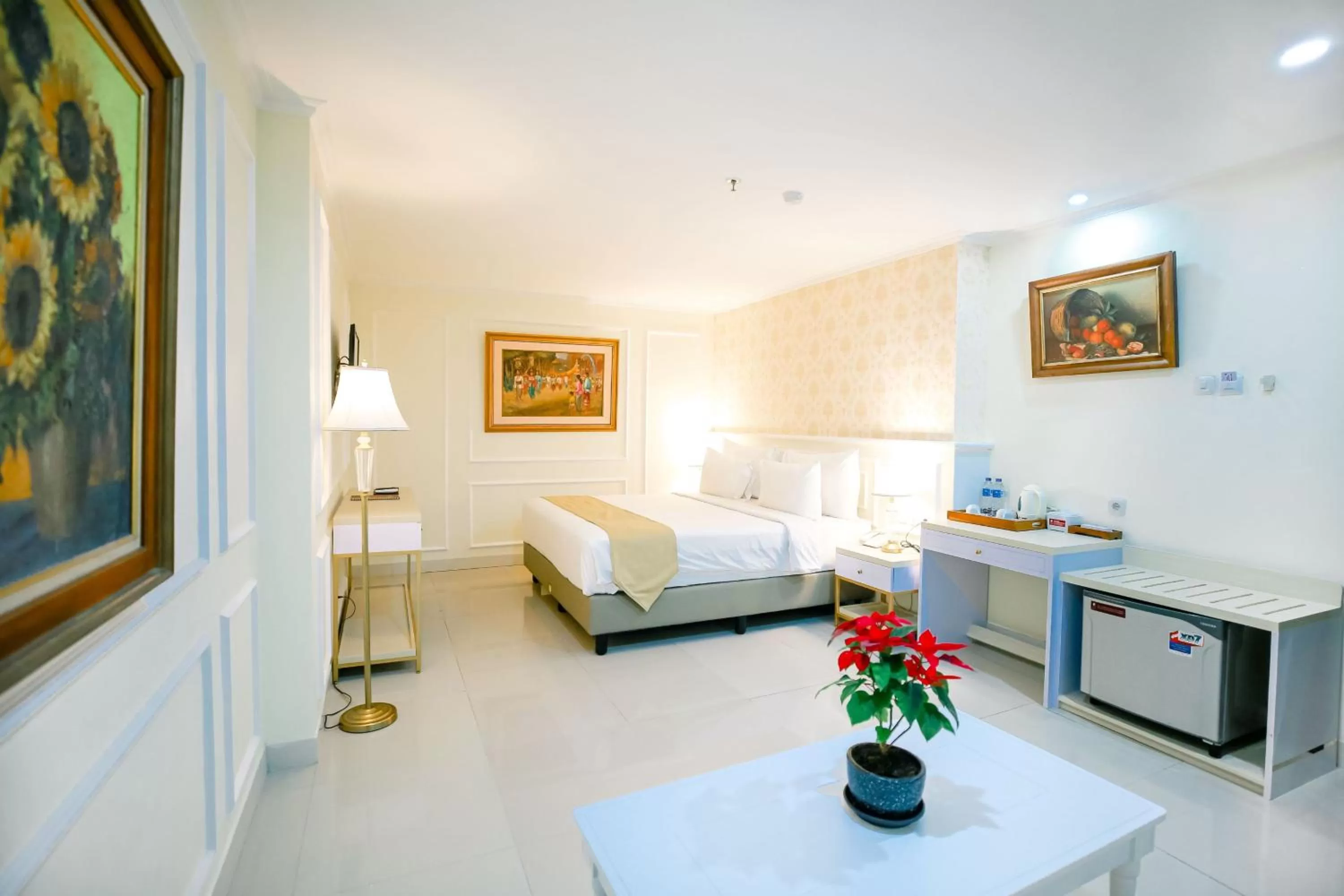 Bed in The Cube Hotel Malioboro, Azana Hotels Collection