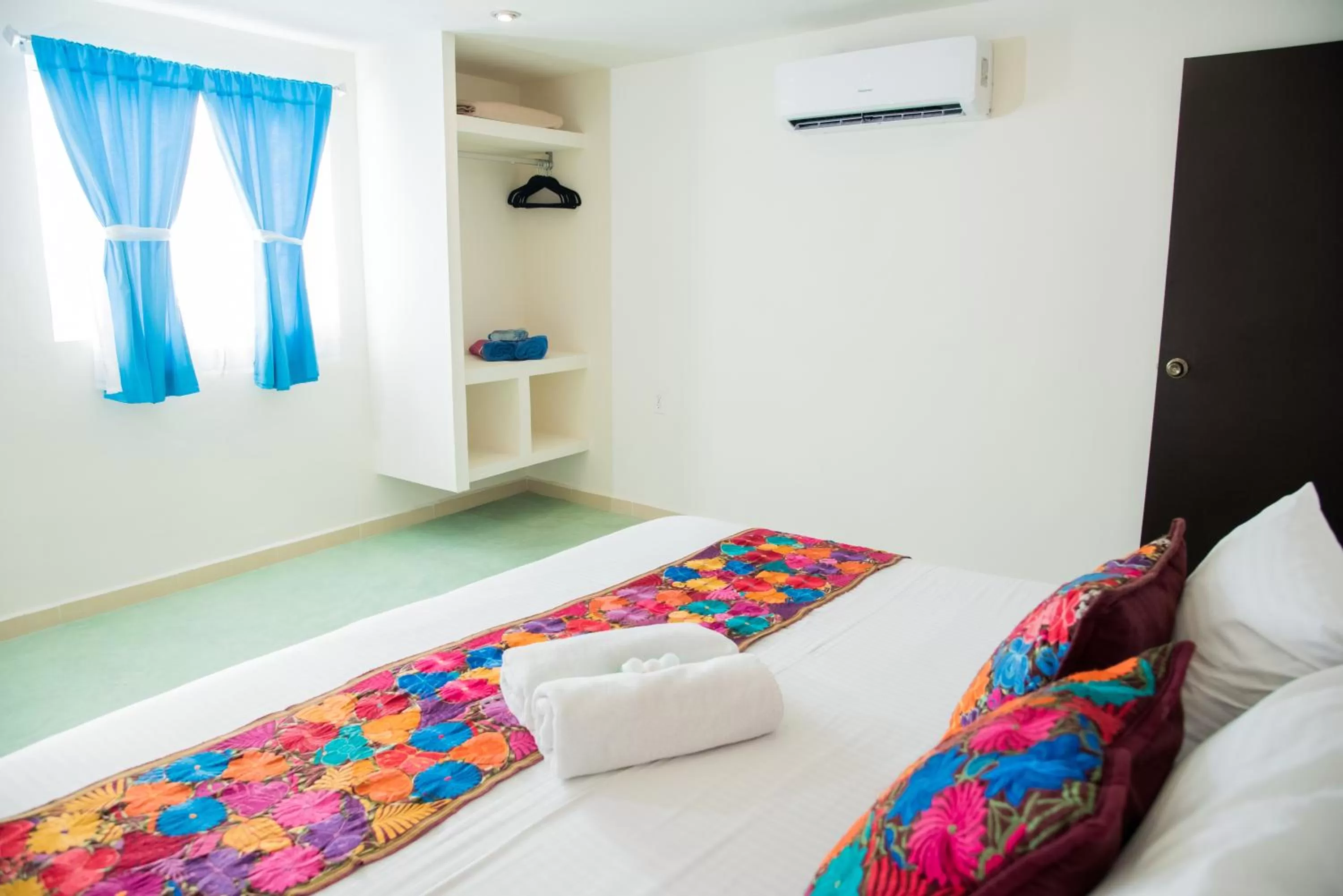 Bed in Hidalgo Boutique Rooms