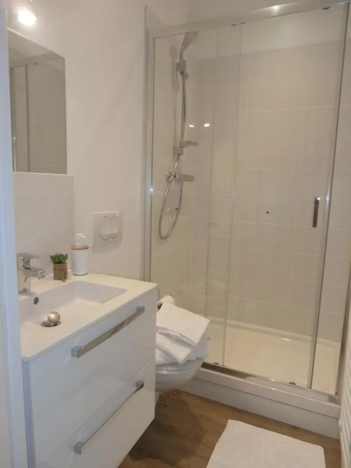 Shower in au Claire de lune