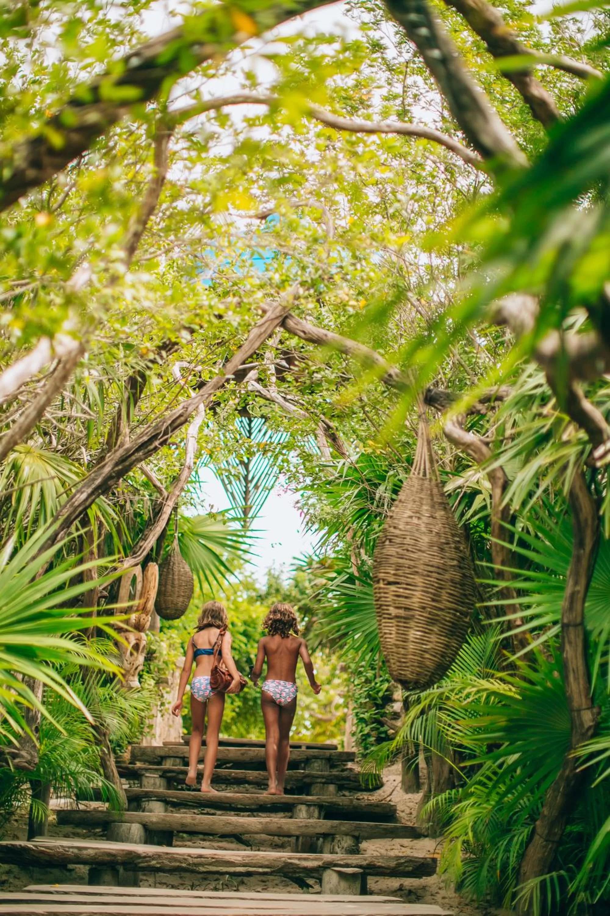 Facade/entrance in Ikal Tulum Hotel