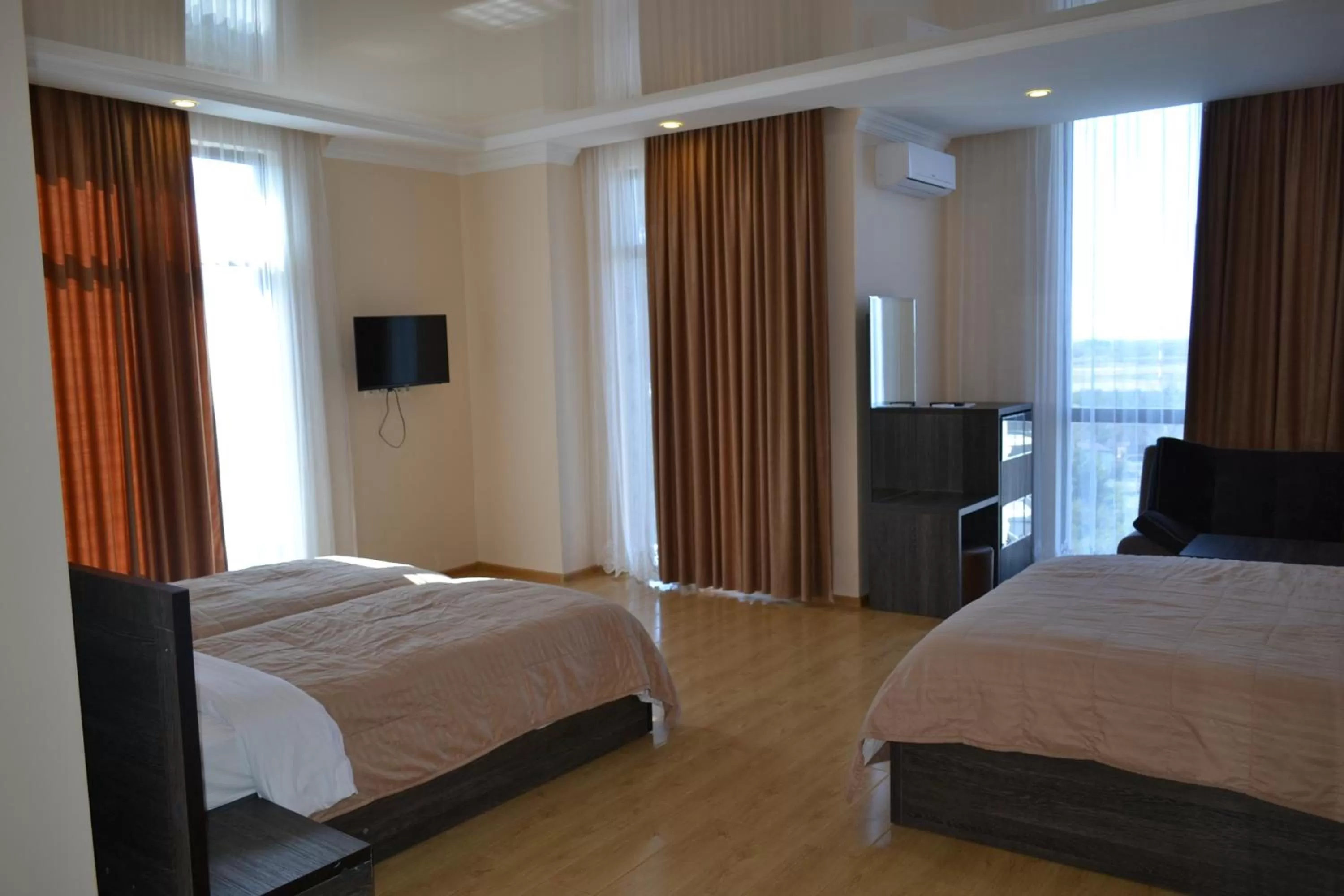 Bed in Hotel Skyline Batumi