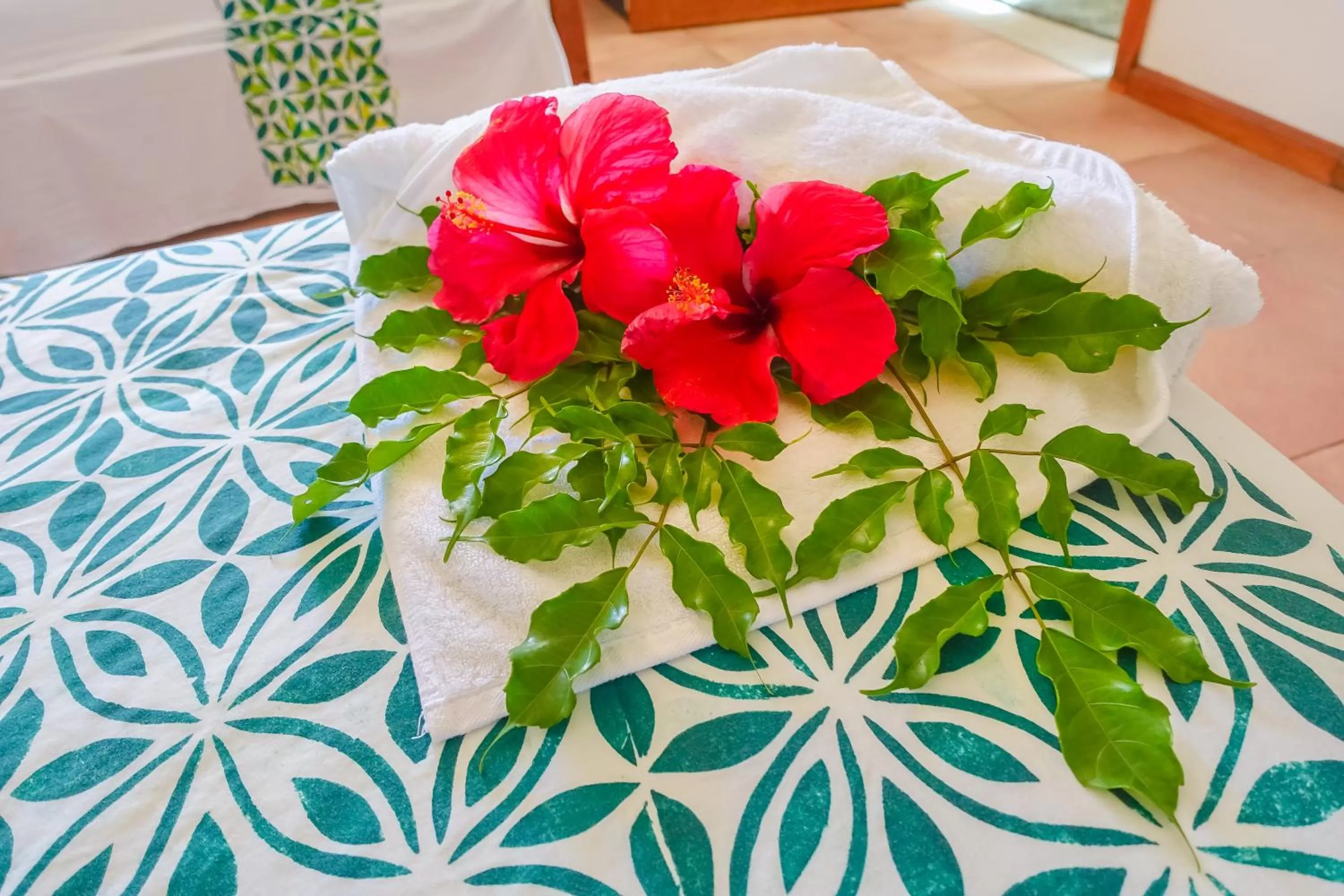 Bed in Lynn's Getaway Hotel