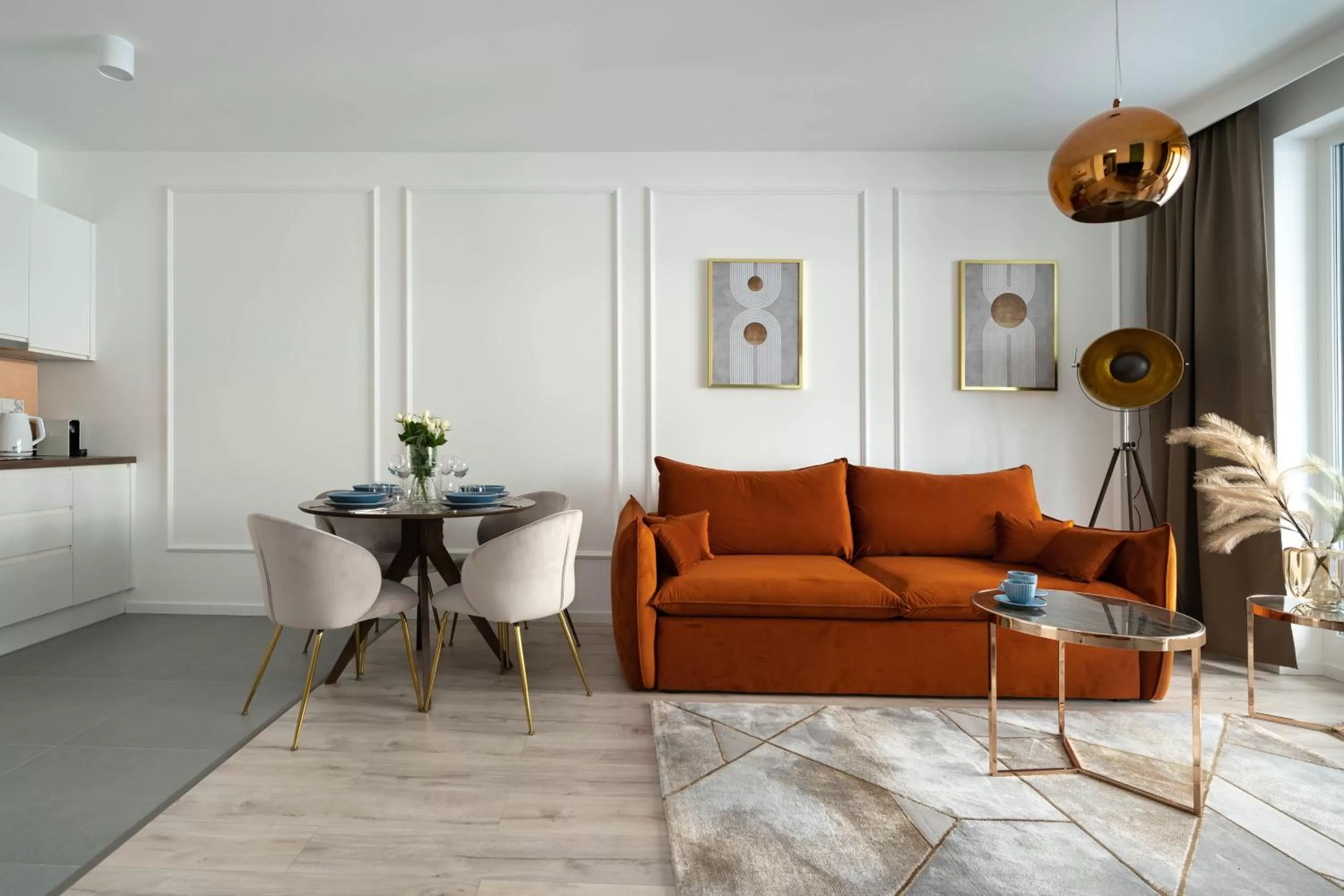 Living room in Symphony Modern Tower Apartamenty