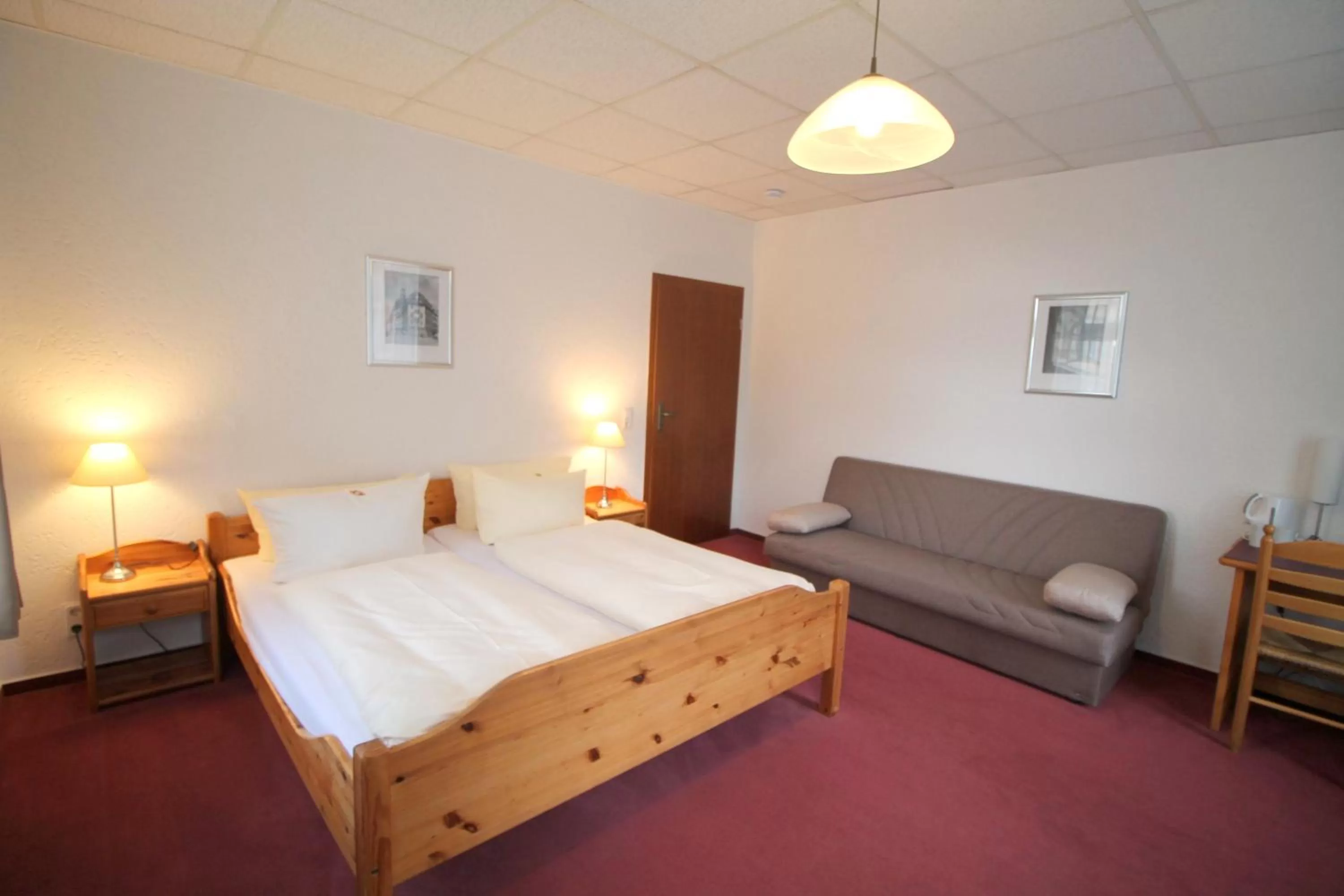 Bedroom in Hotel Burgk