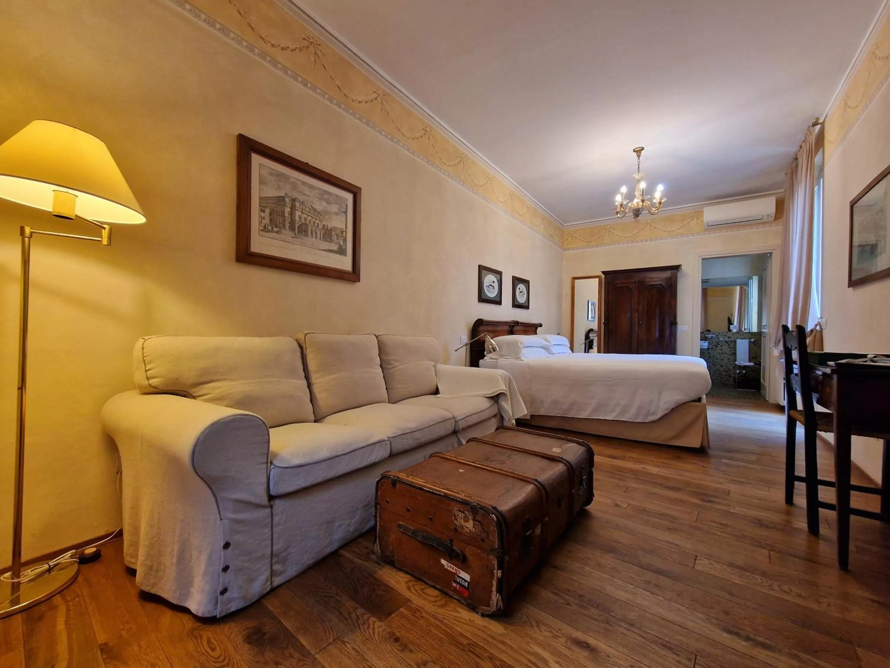 Seating area in Relais Vimercati