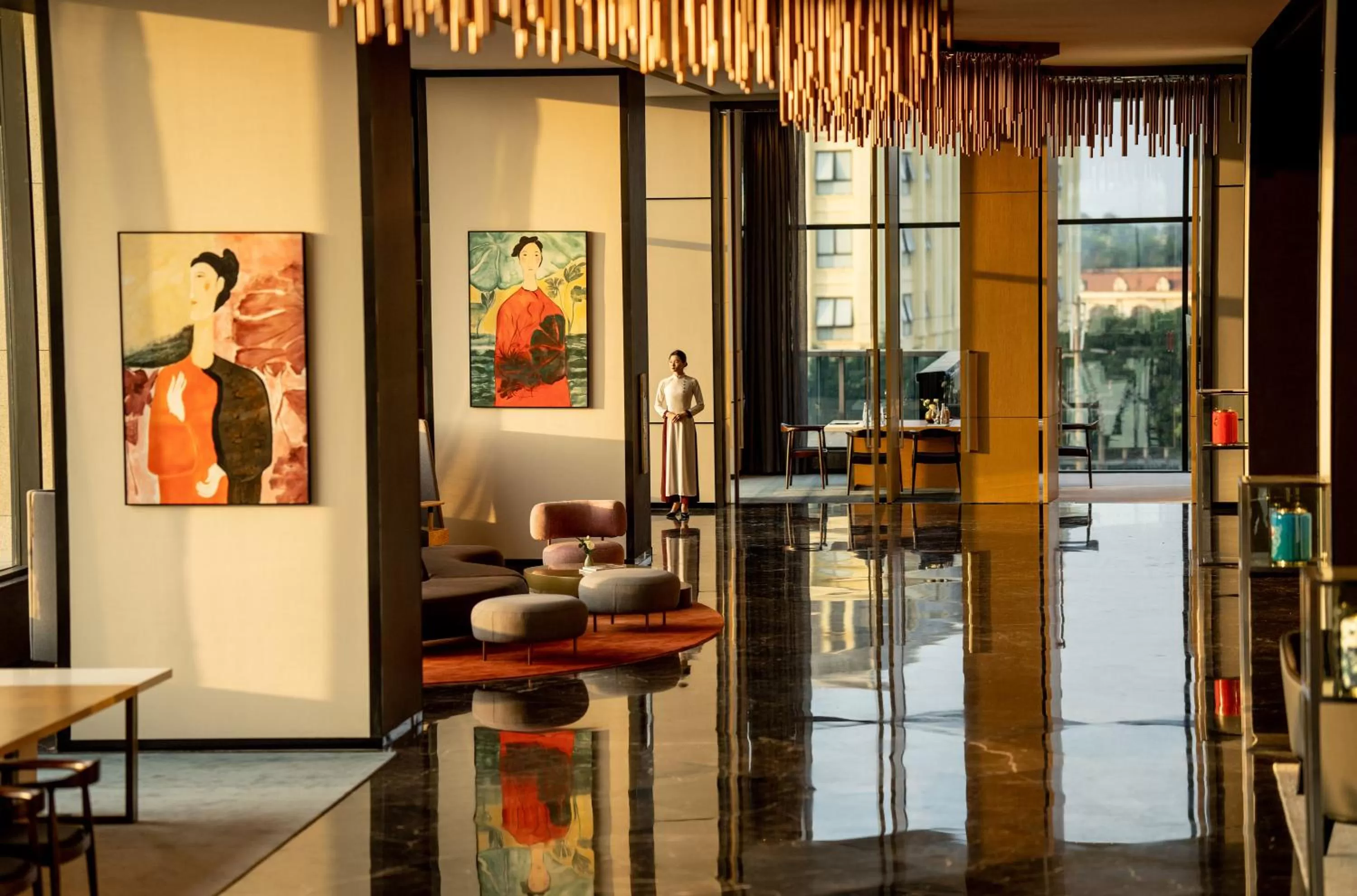 Lobby or reception in Crowne Plaza Vinh Yen City Centre by IHG