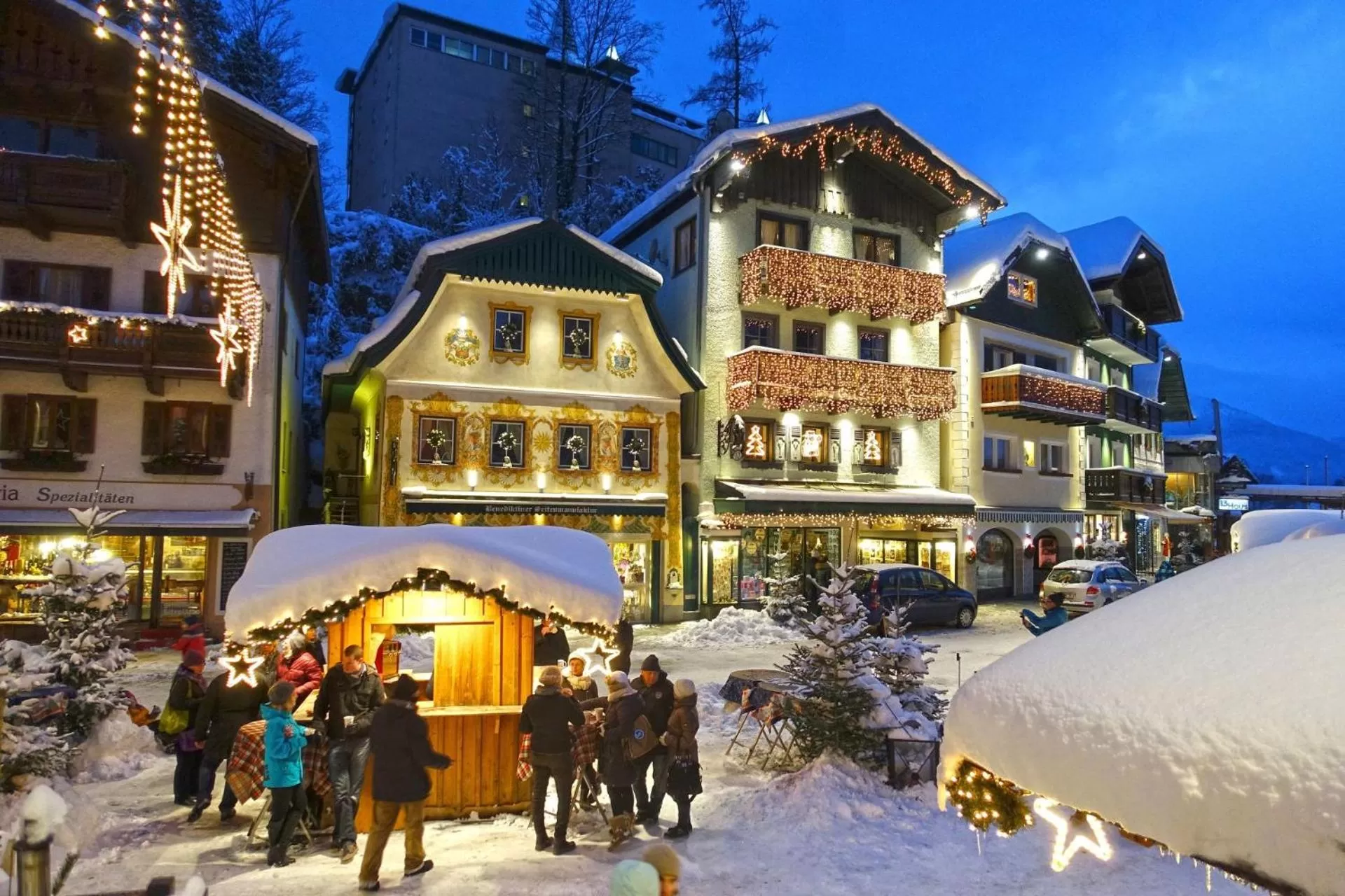 Nearby landmark, Winter in Appartementhaus Dachsteinblick