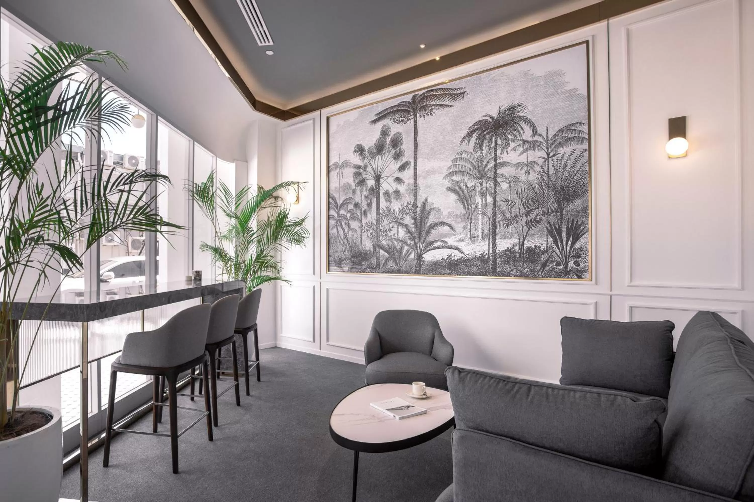 Lounge or bar in The Prestige Hotel Penang, a Member of Design Hotels
