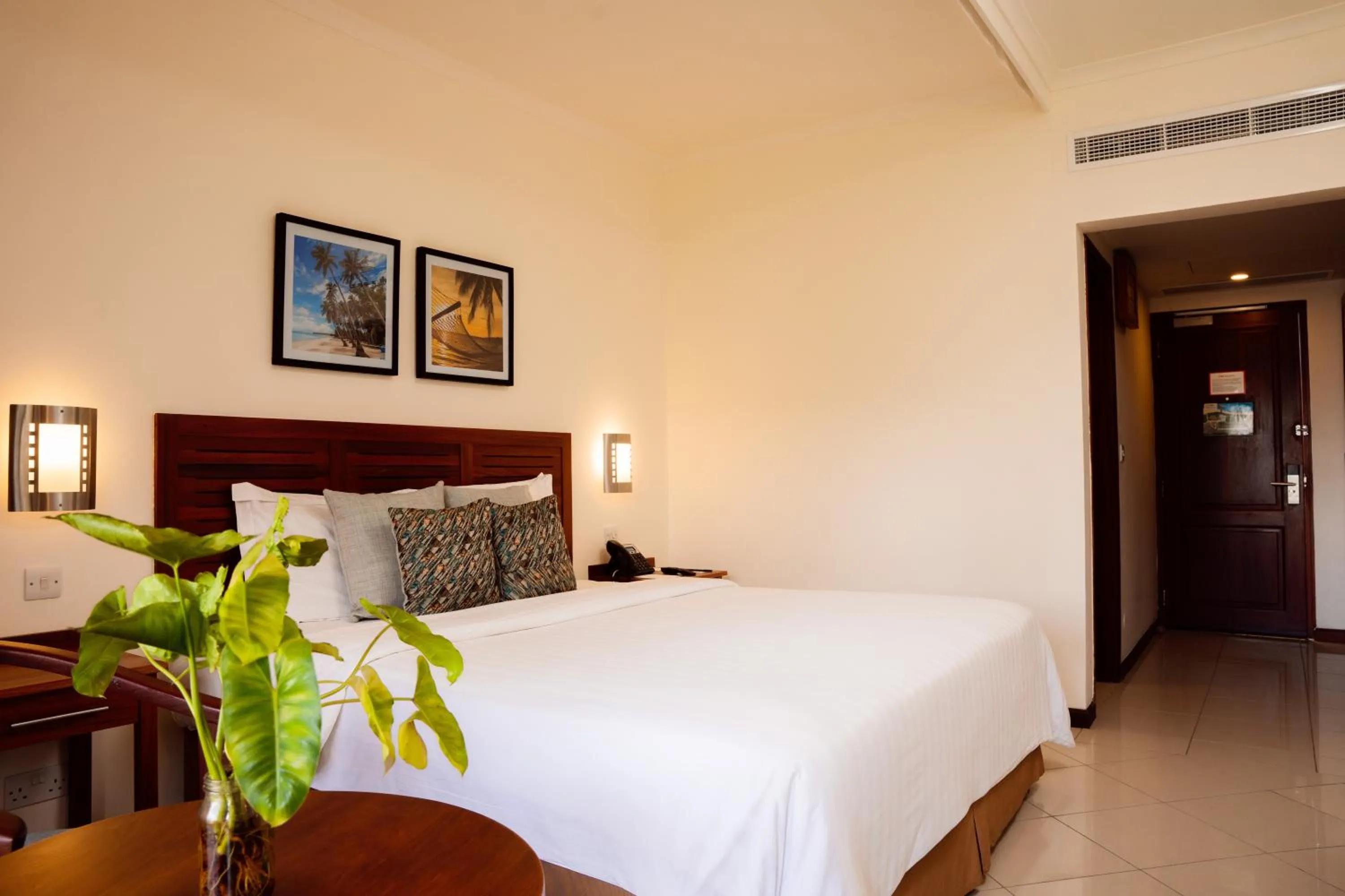 Bed in White Sands Hotel