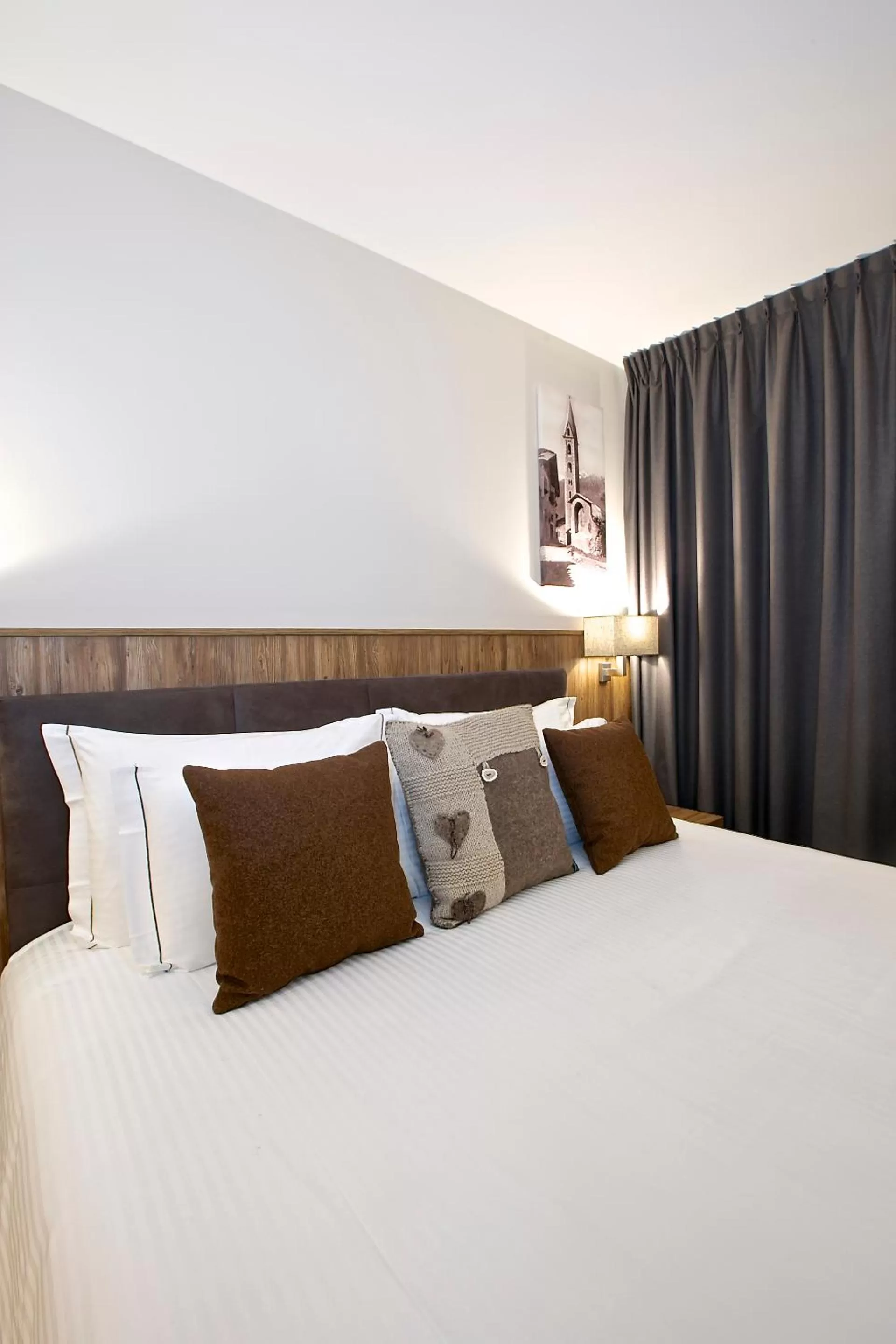 Bed in Olimpia Hotel