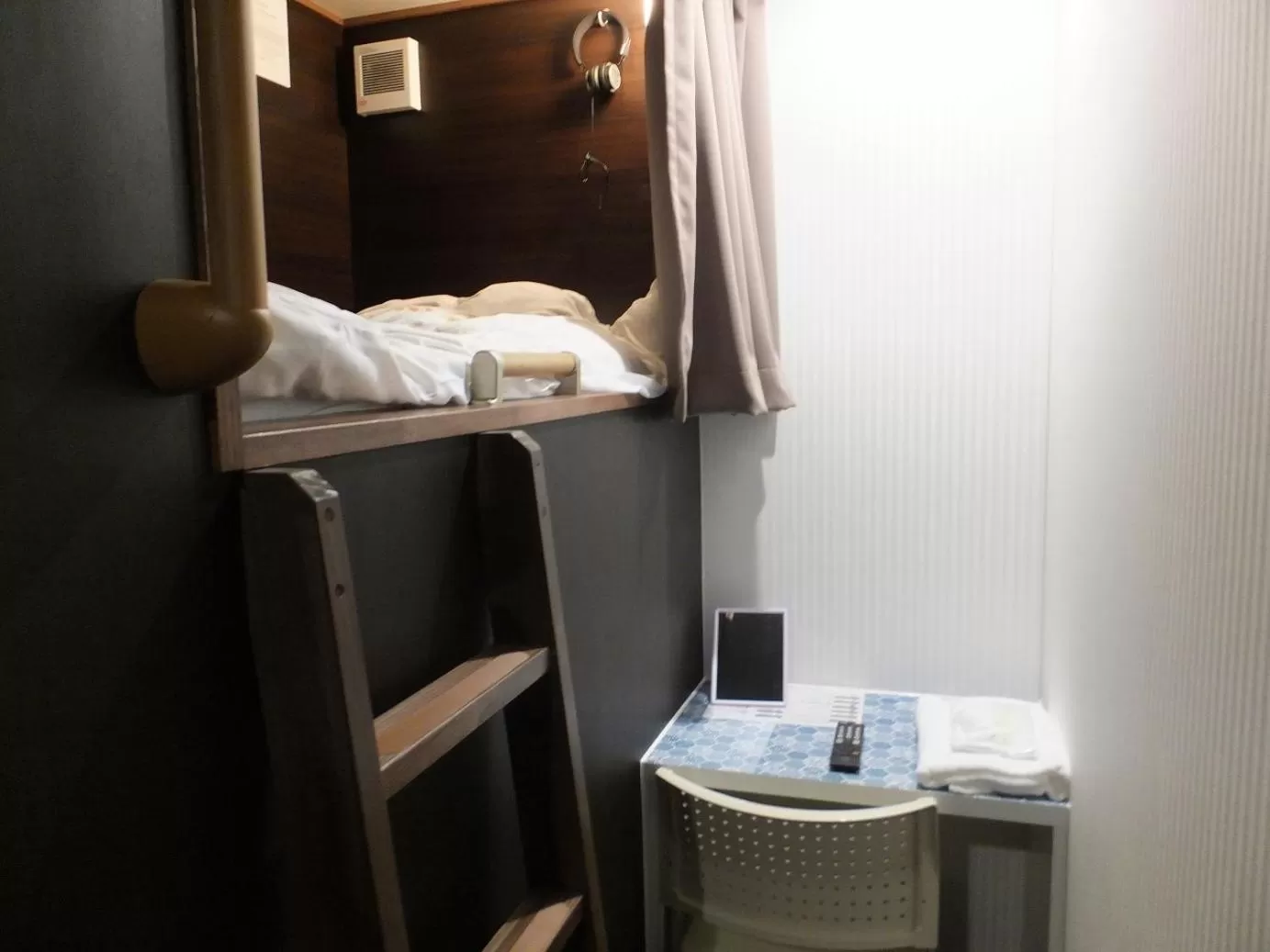 Bed in Hotel Famitic Nikko Station