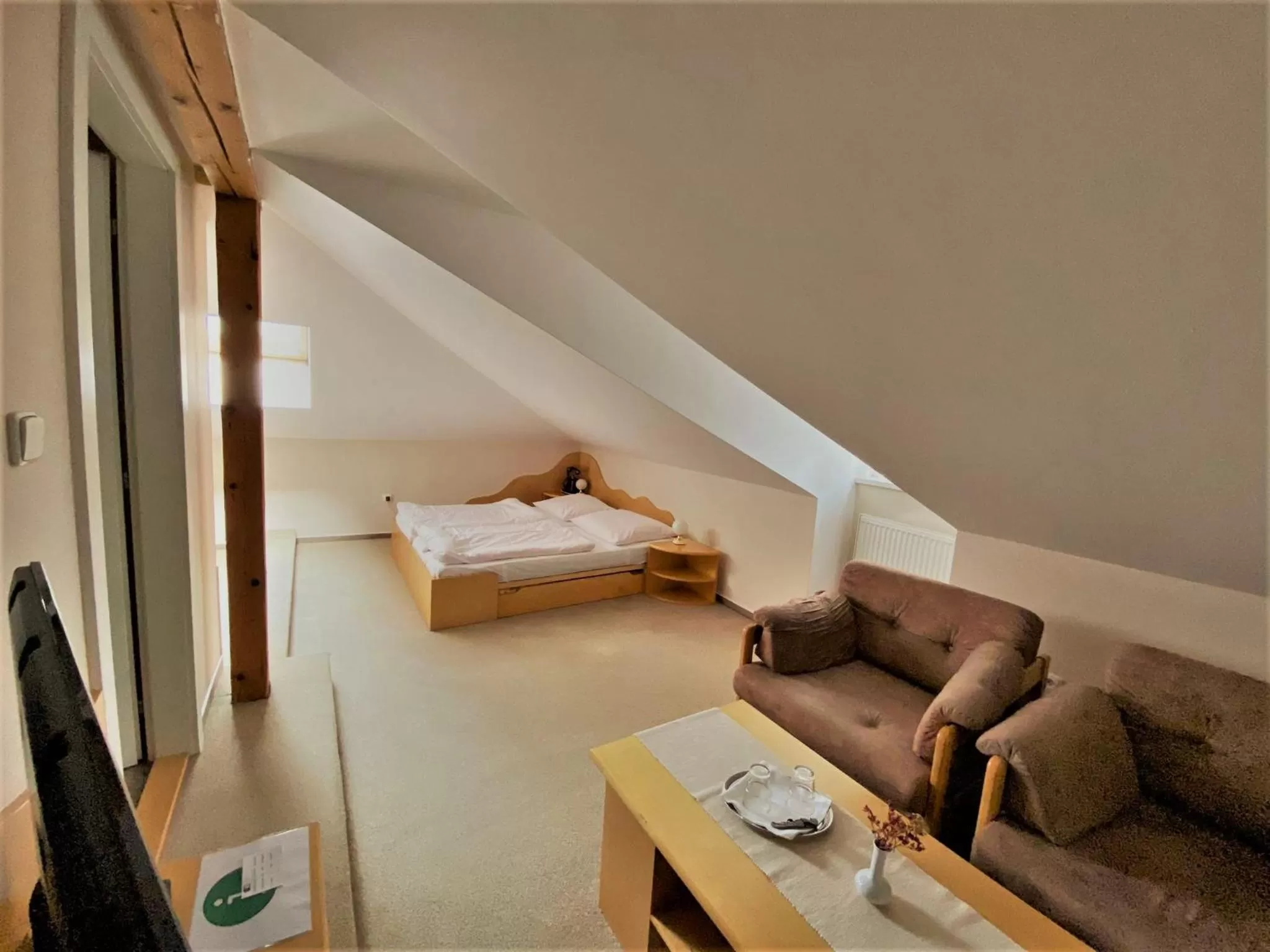 Bed in Hotel Zámeček na Čeladné