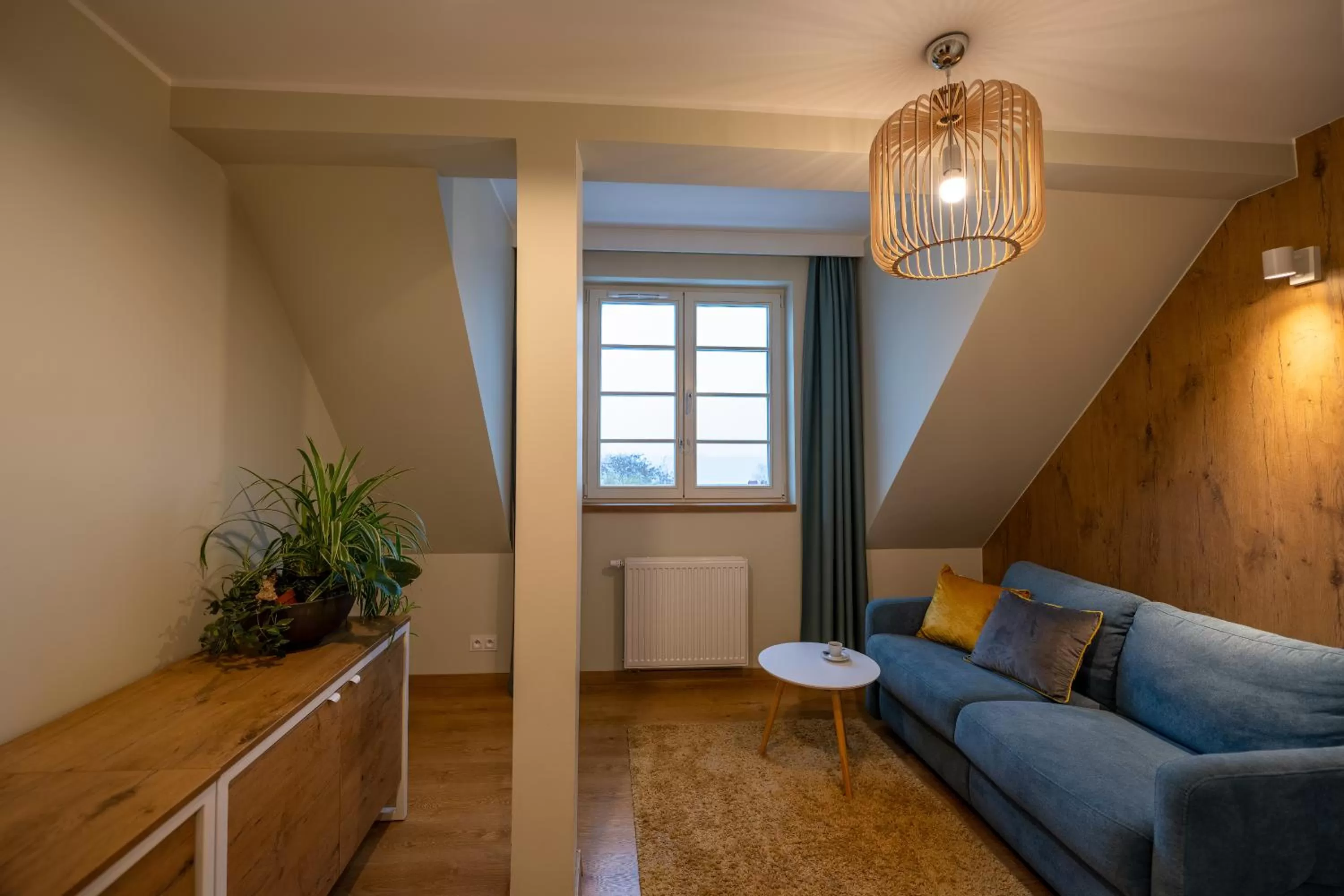 Living room in Villa Bałtycka