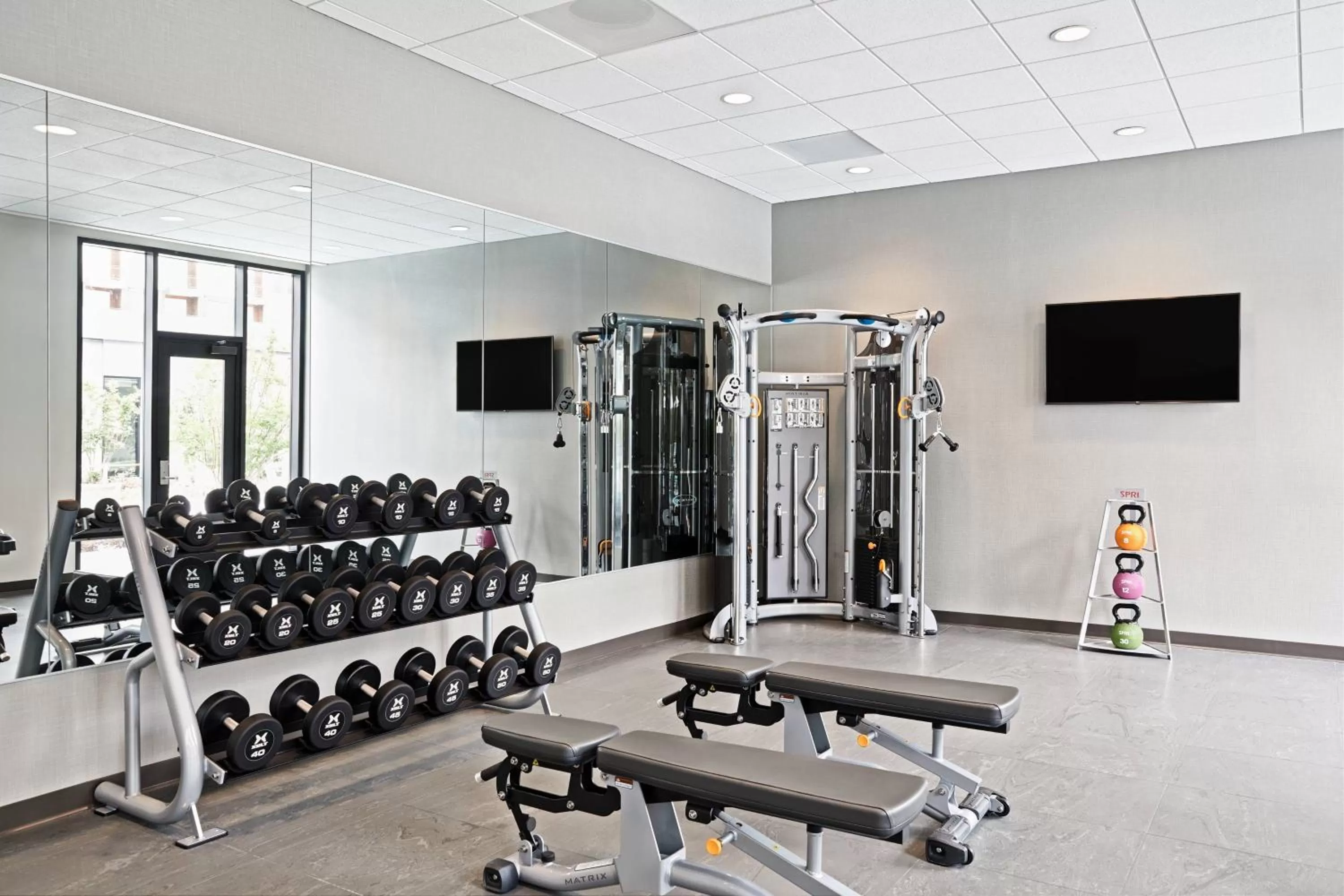 Fitness centre/facilities in Residence Inn By Marriott Dallas By The Galleria