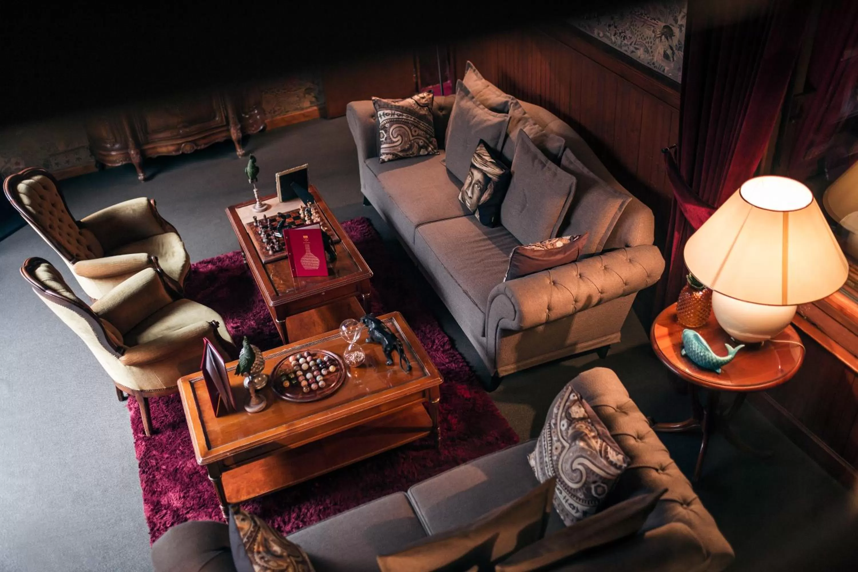 Living room in Hôtel des Deux Clefs